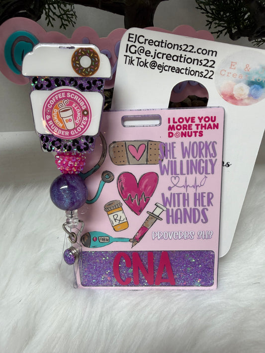 DD Badge Buddy Set