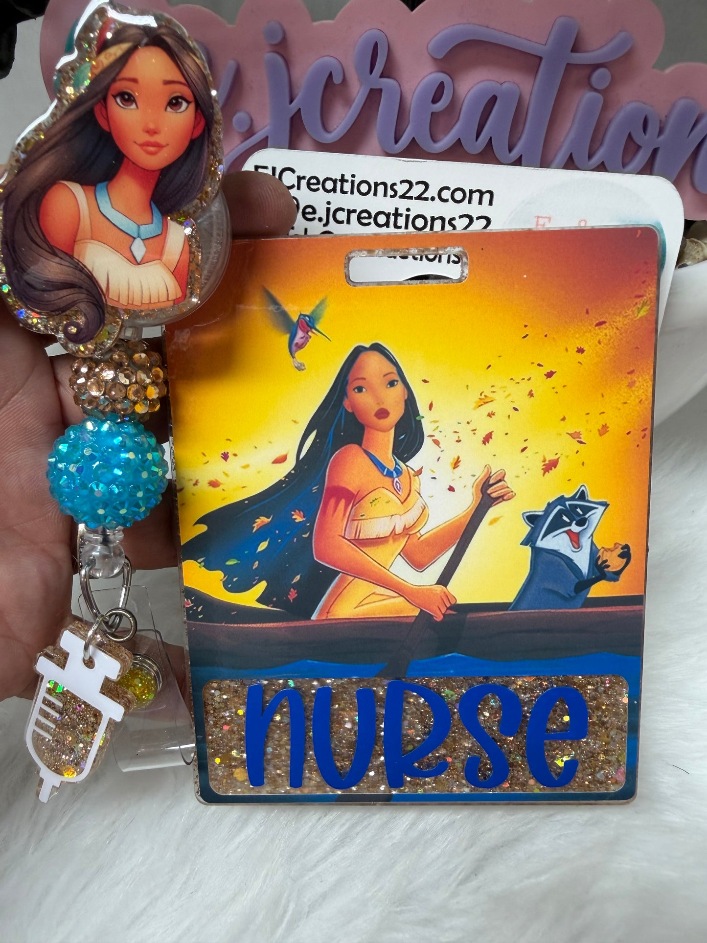 Native American Princess Badge Buddy Set