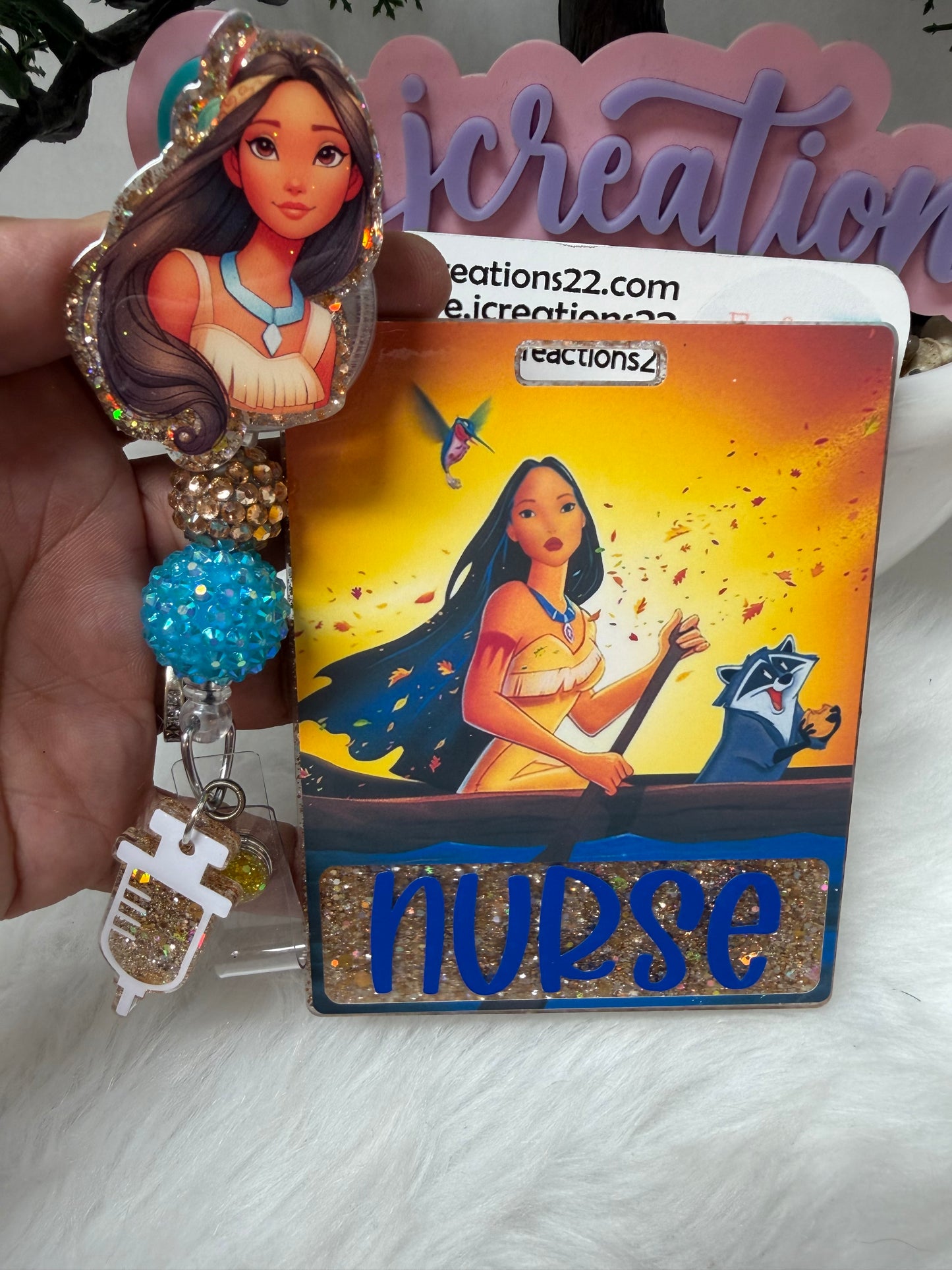 Native American Princess Badge Buddy Set