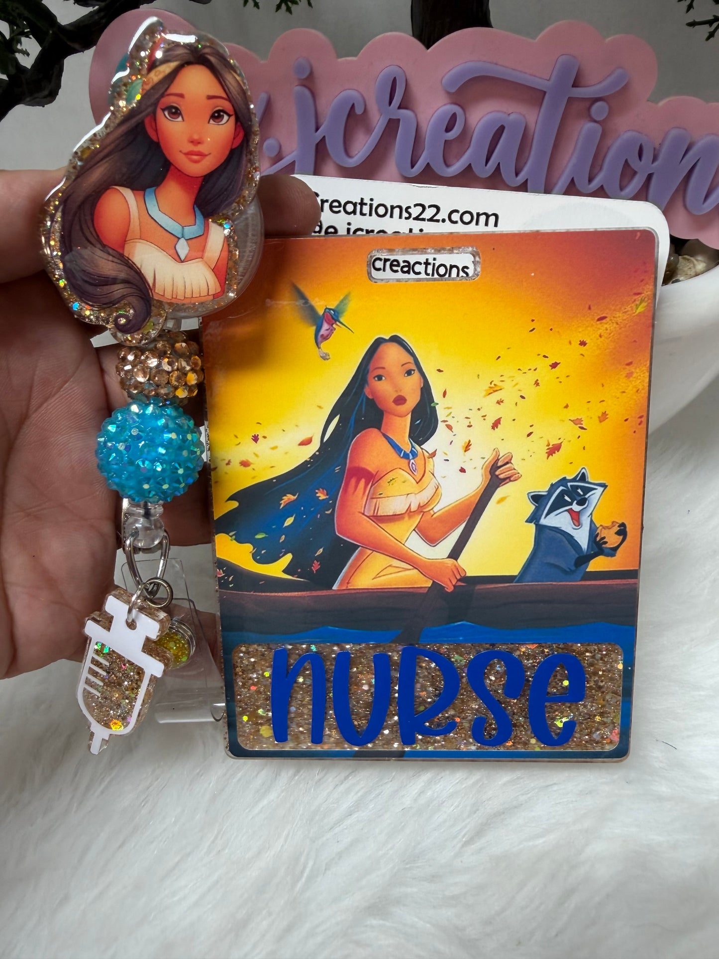 Native American Princess Badge Buddy Set