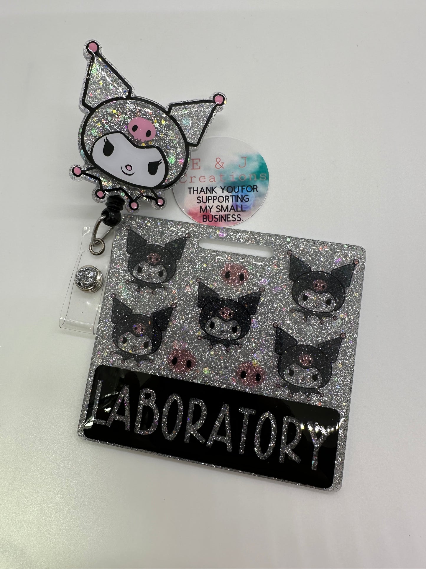 Kuromi Badge Buddy Set