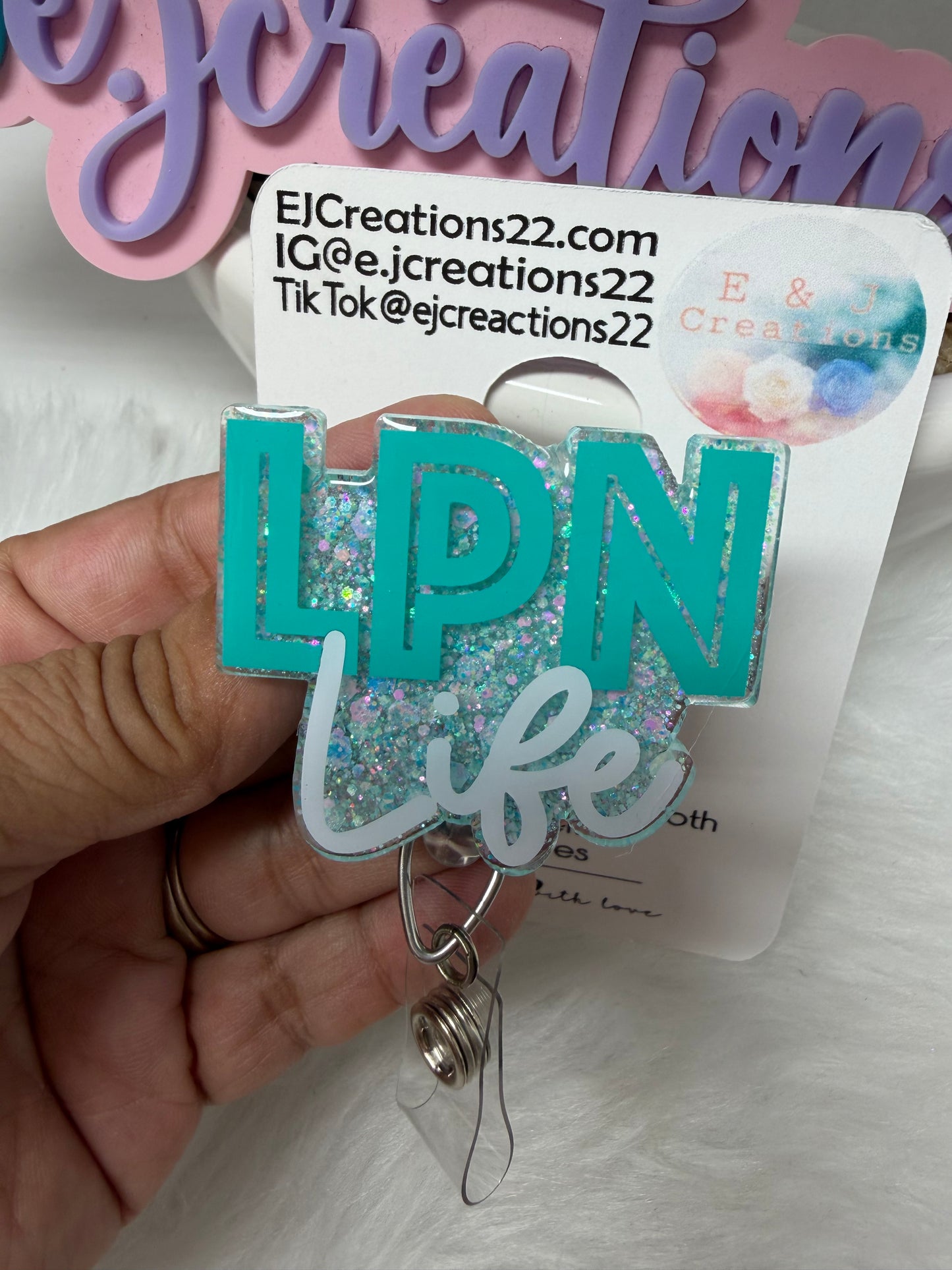 LPN Life Badge Reel