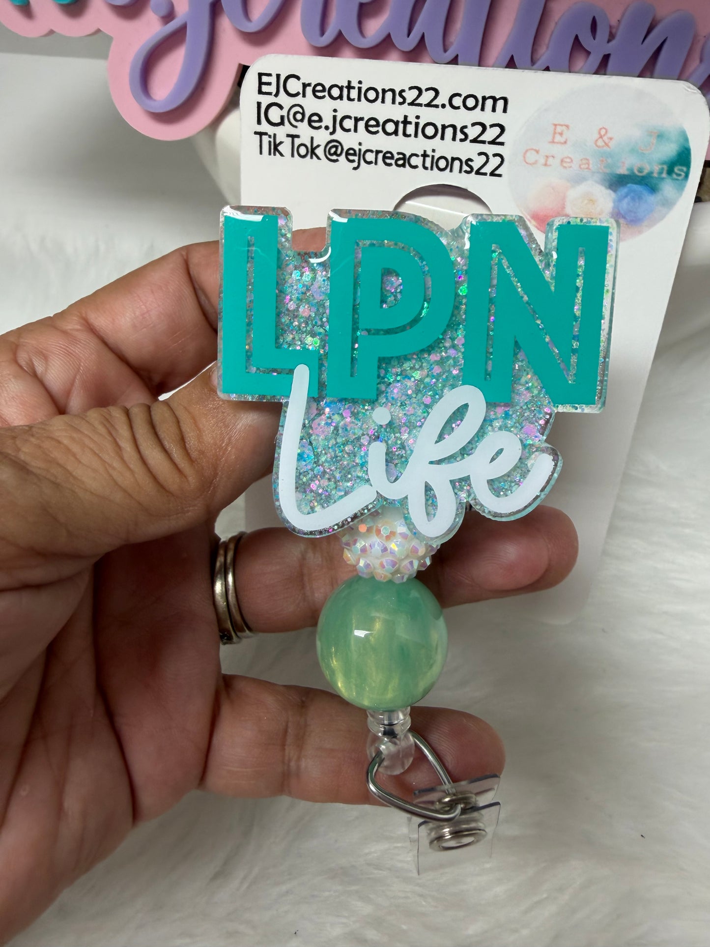 LPN Life Badge Reel