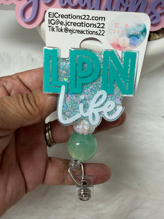 LPN Life Badge Reel