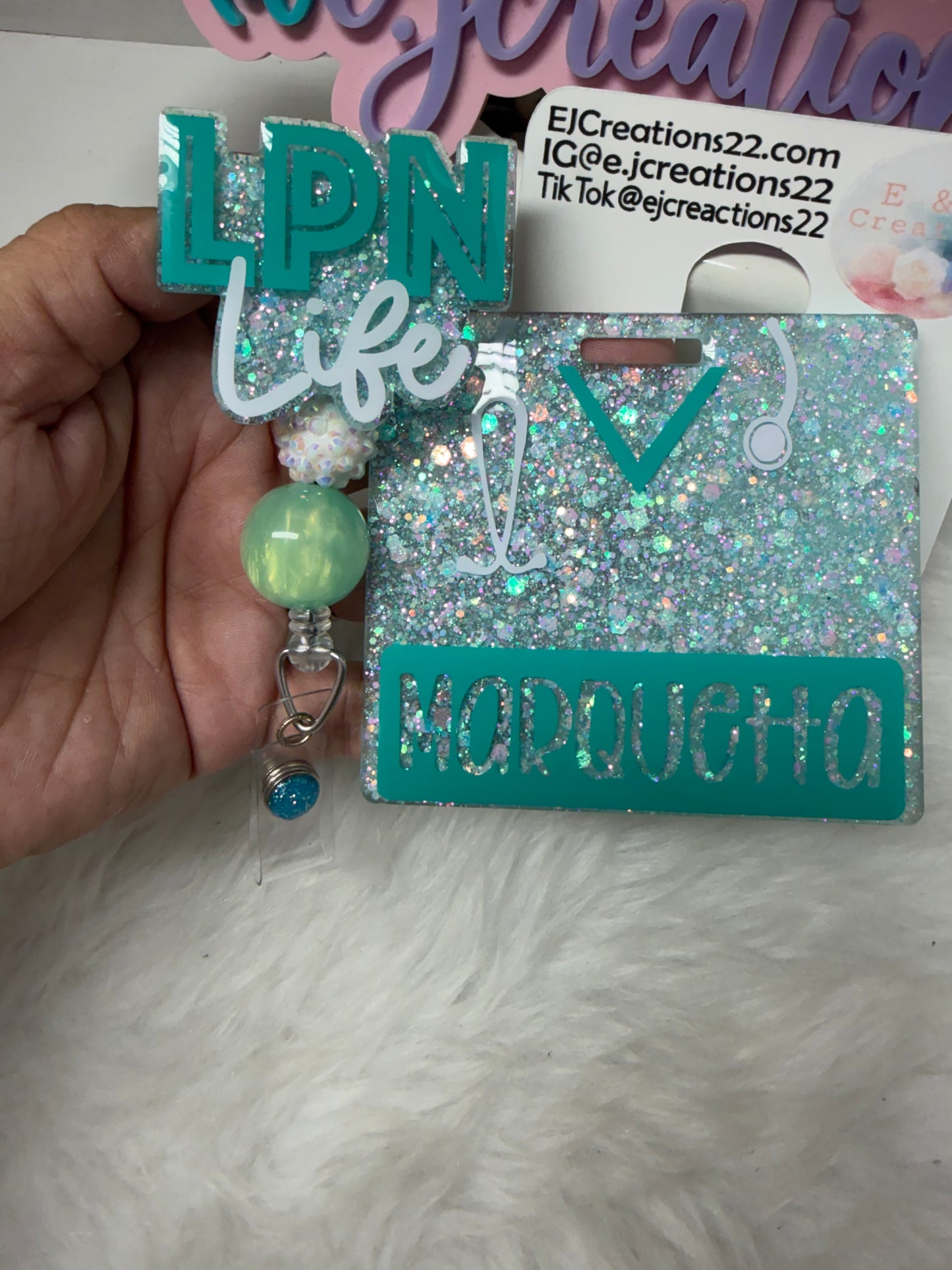 LPN Life Badge Buddy Set