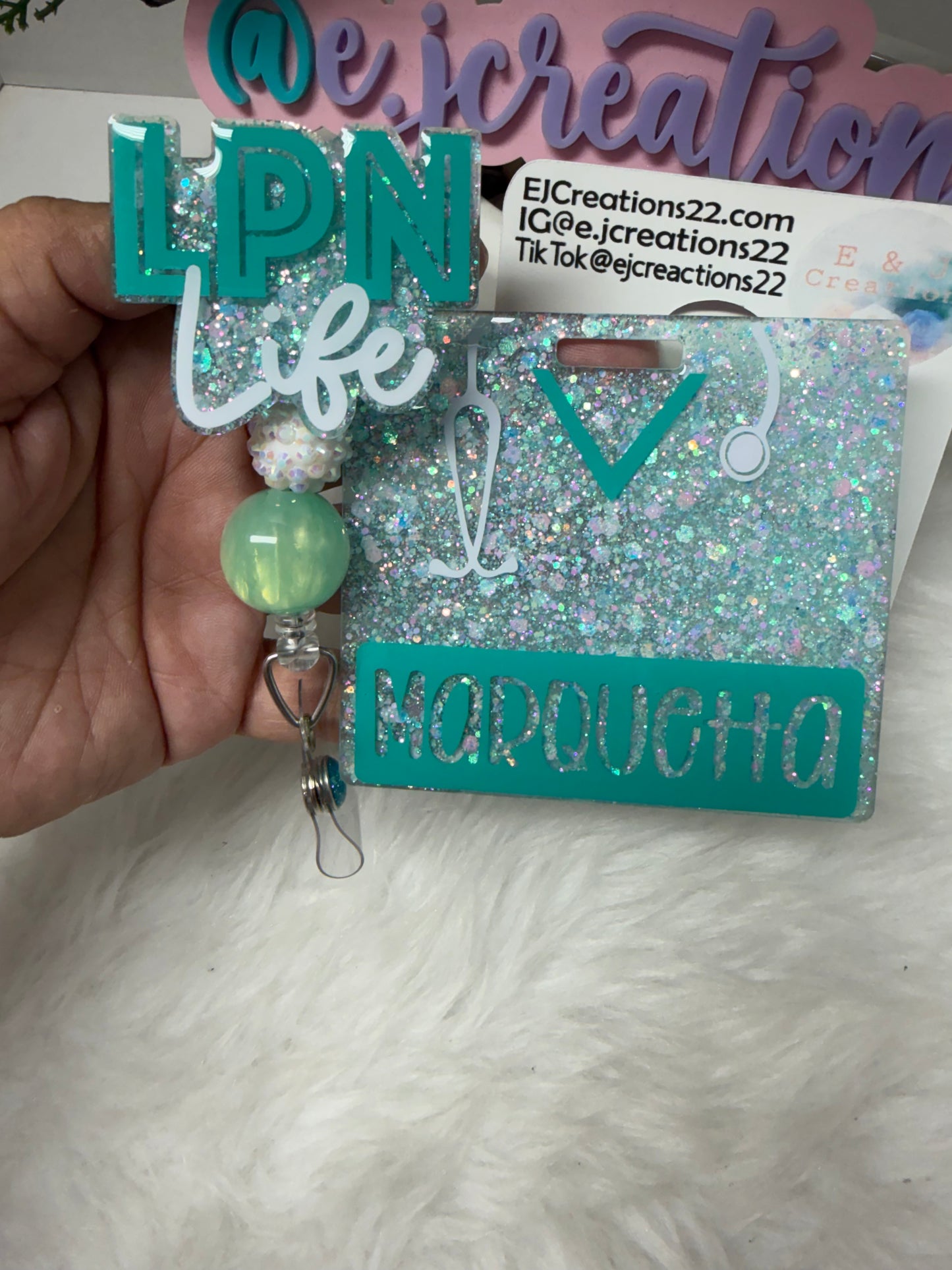 LPN Life Badge Buddy Set
