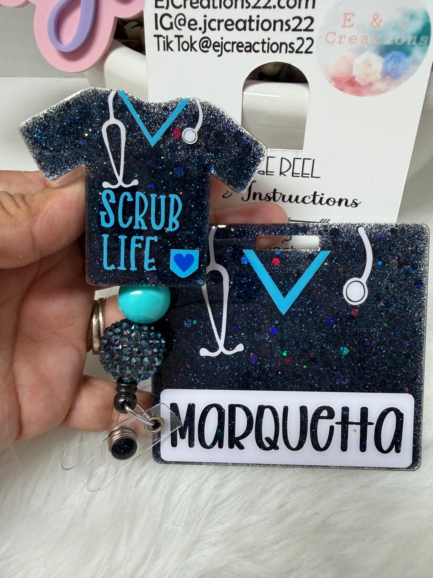 SCRUB LIFE Badge Buddy Set