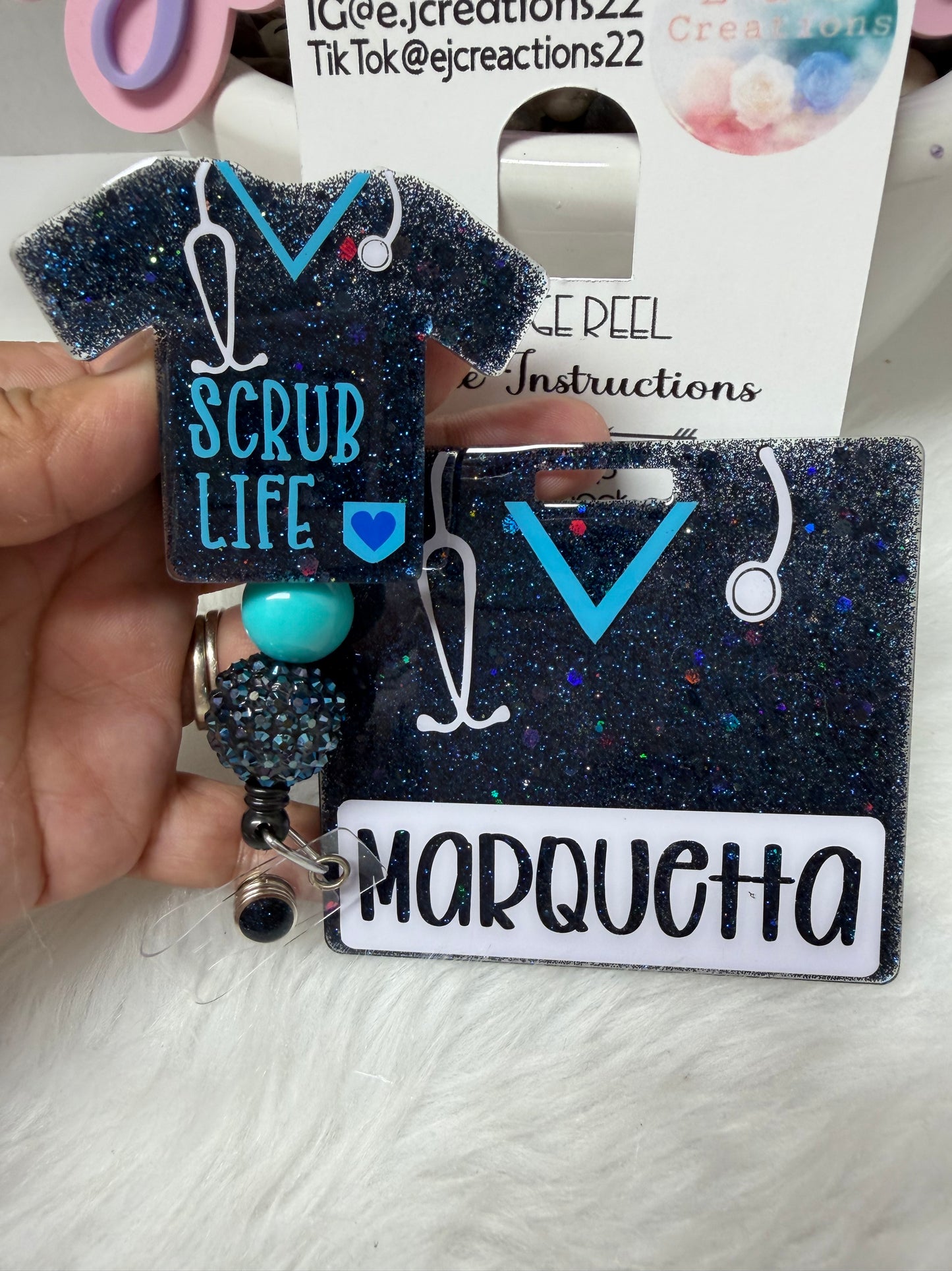 SCRUB LIFE Badge Buddy Set