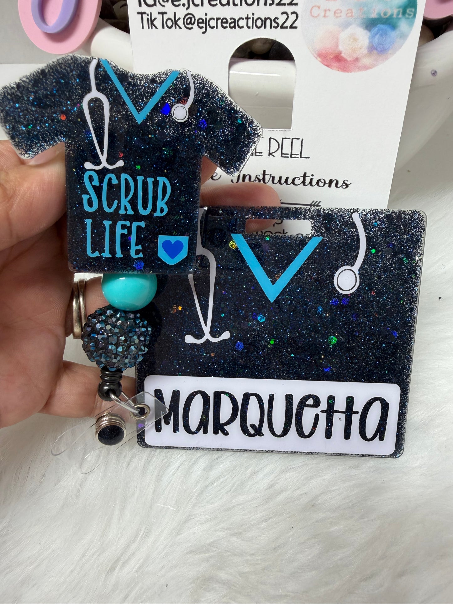SCRUB LIFE Badge Buddy Set