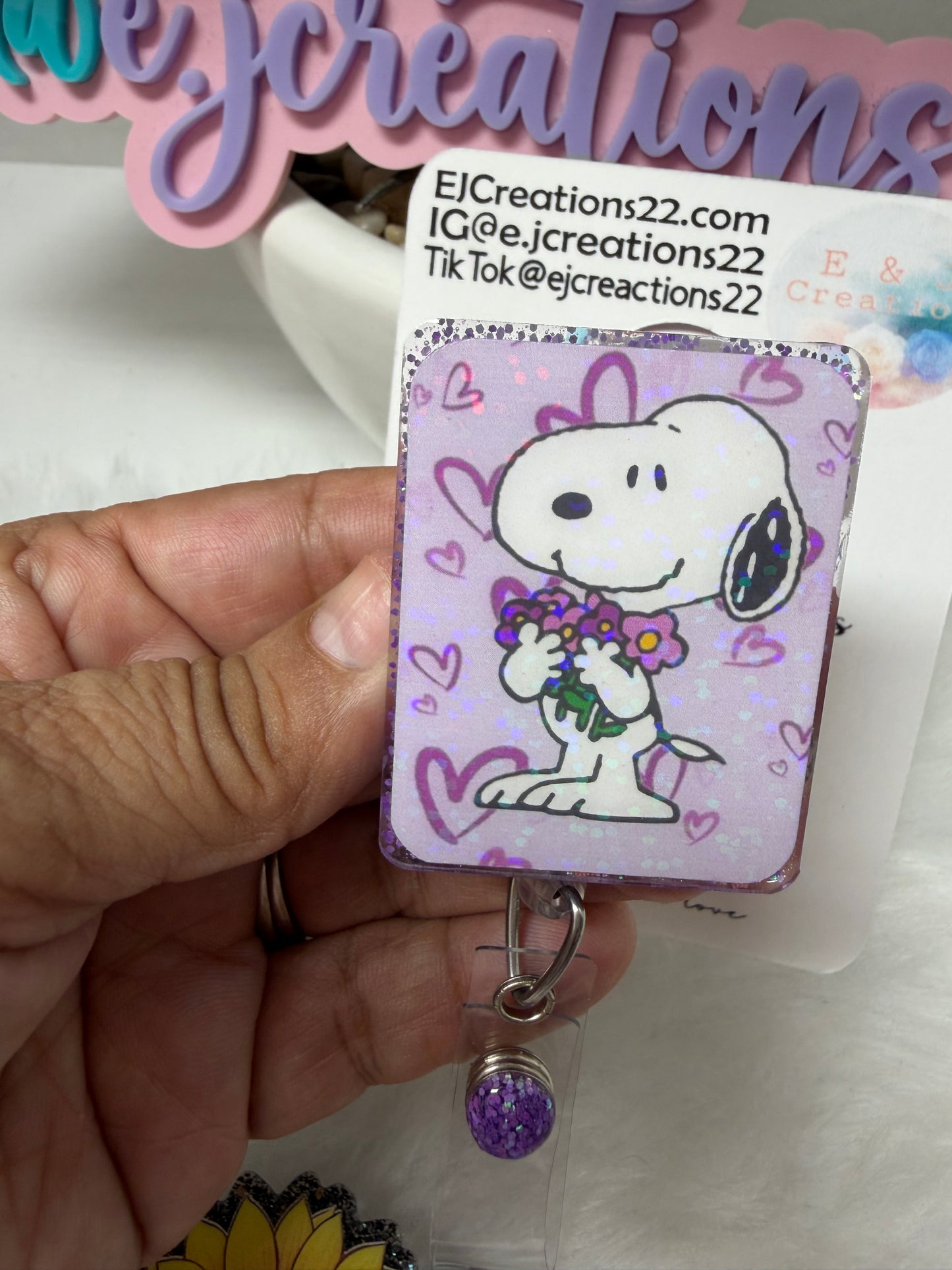 Puppy Badge Reel