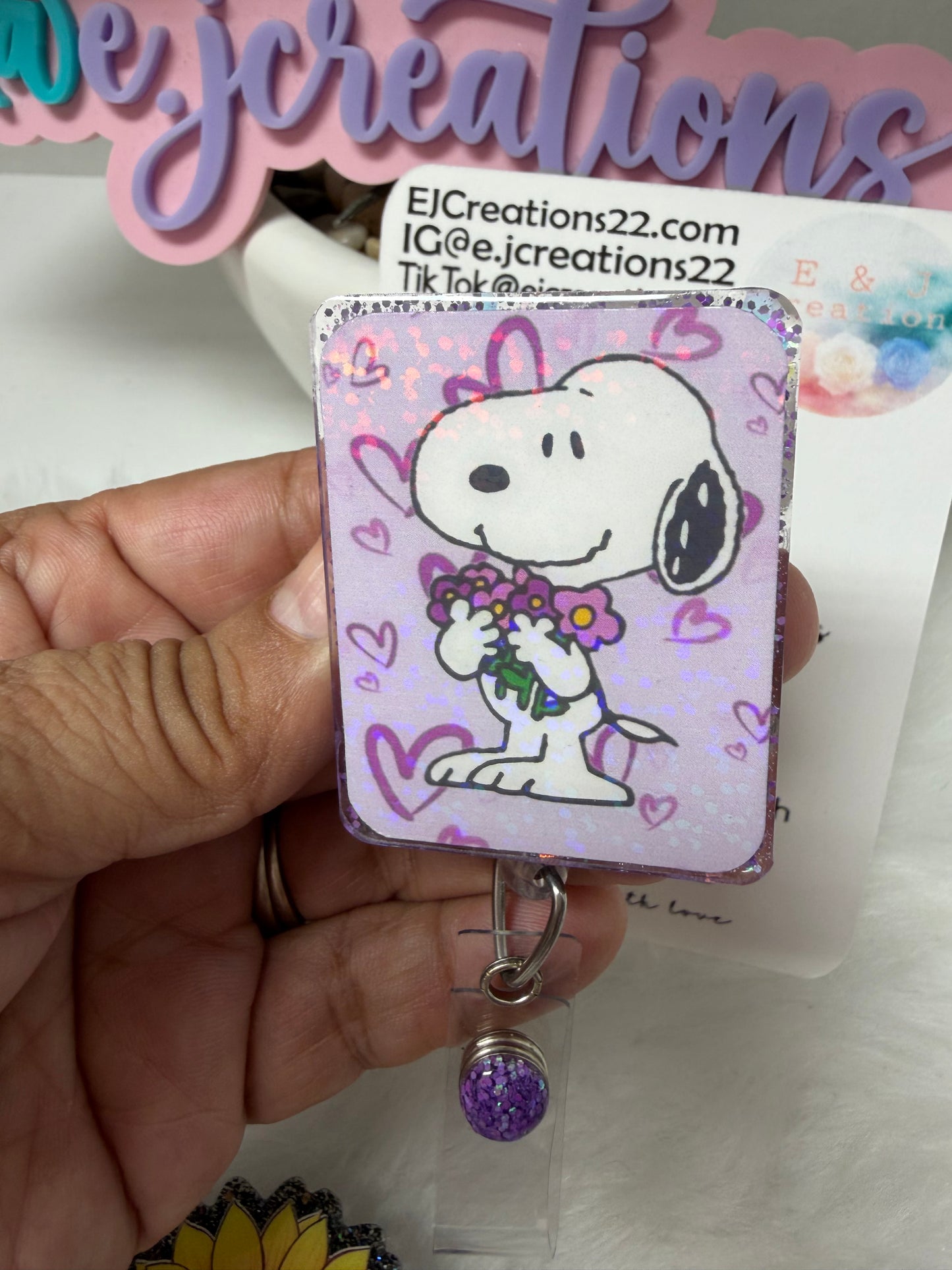 Puppy Badge Reel