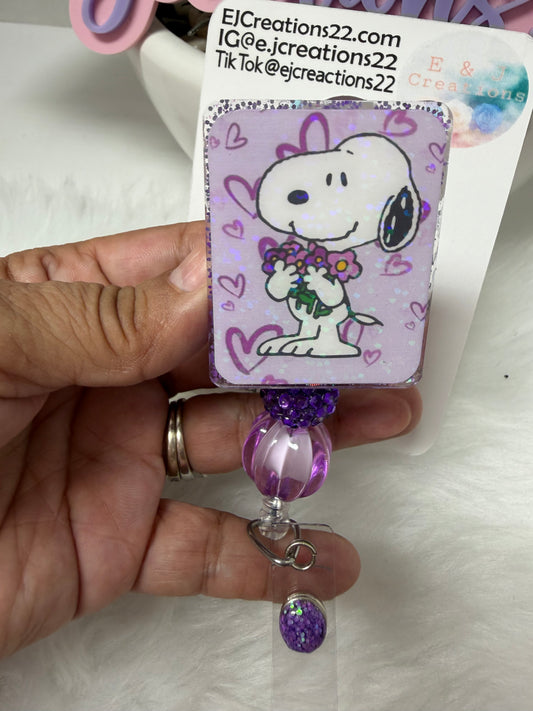 Puppy Badge Reel
