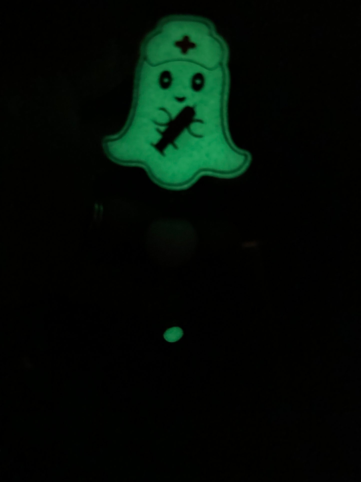 Glow in the Dark Ghost Nurse Badge Reel