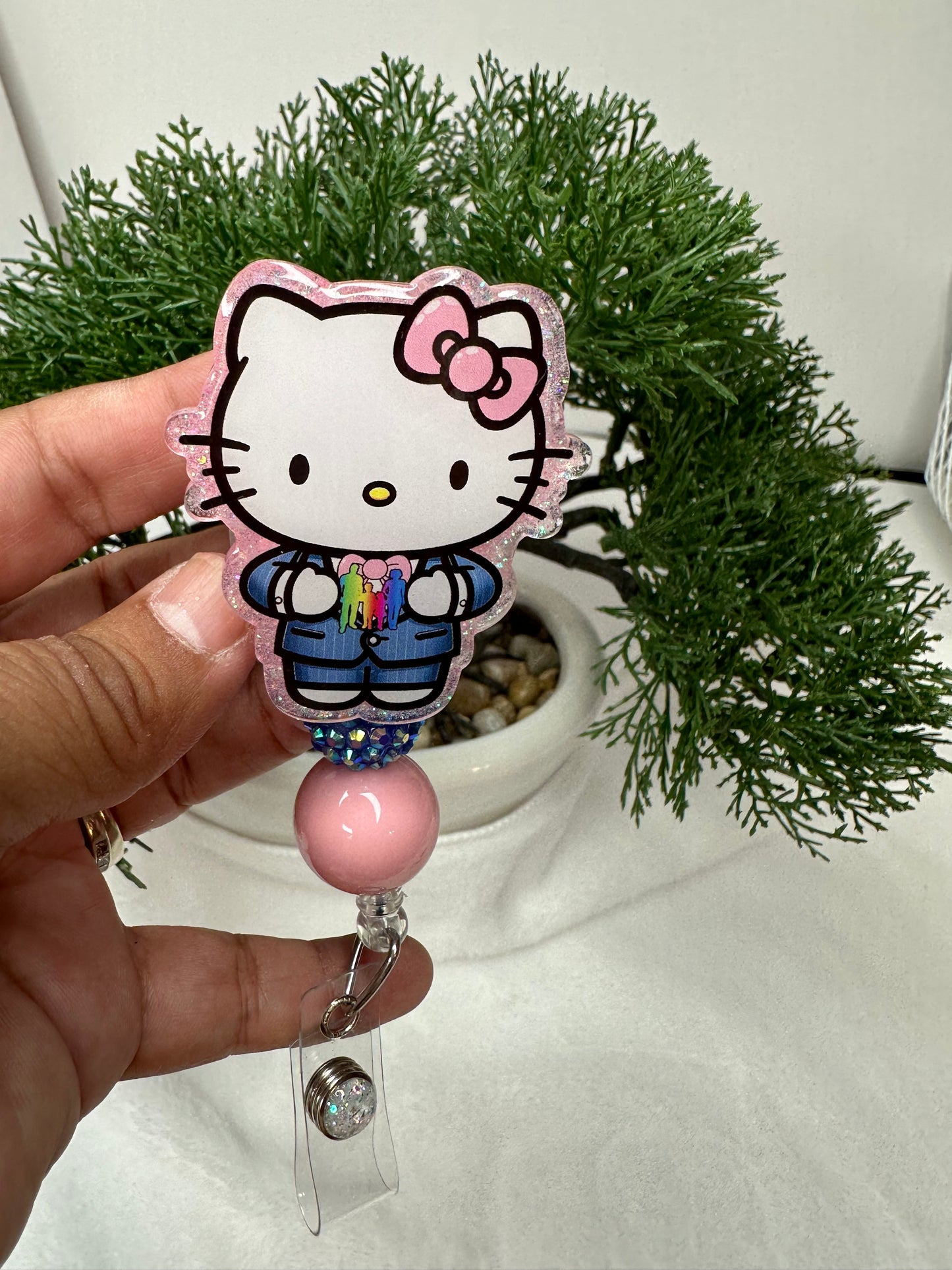 Kitty Social Worker Badge Reel