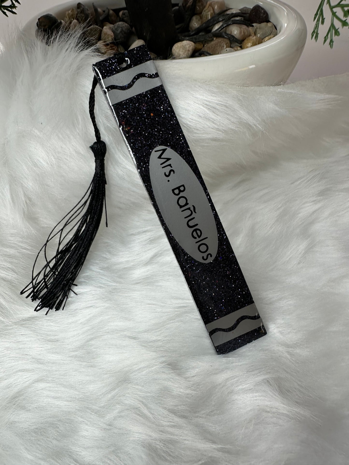 Personalized Color Resin Bookmark