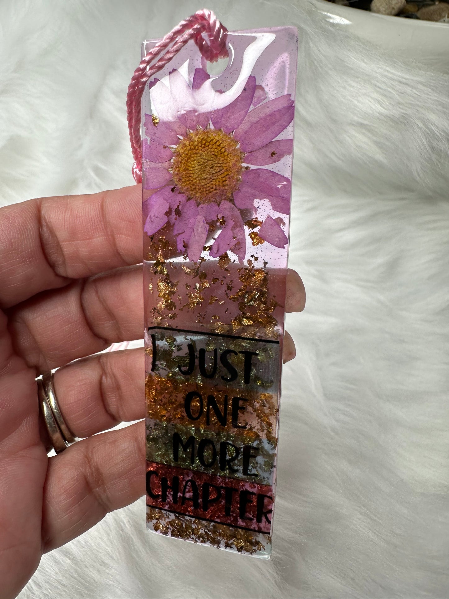 Resin Bookmark
