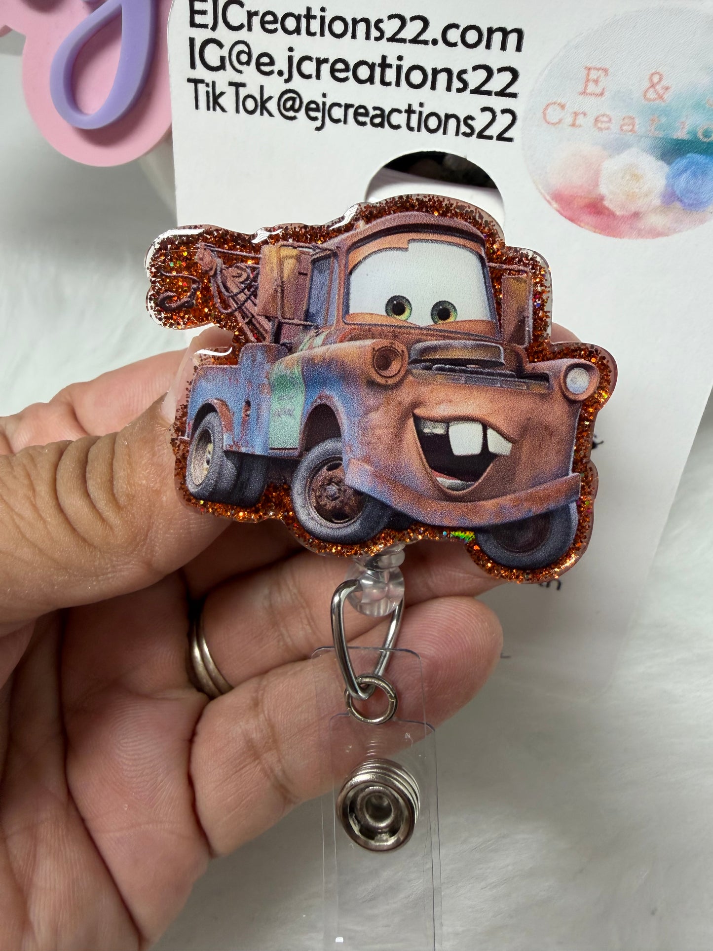 Towmatoe Badge Reel