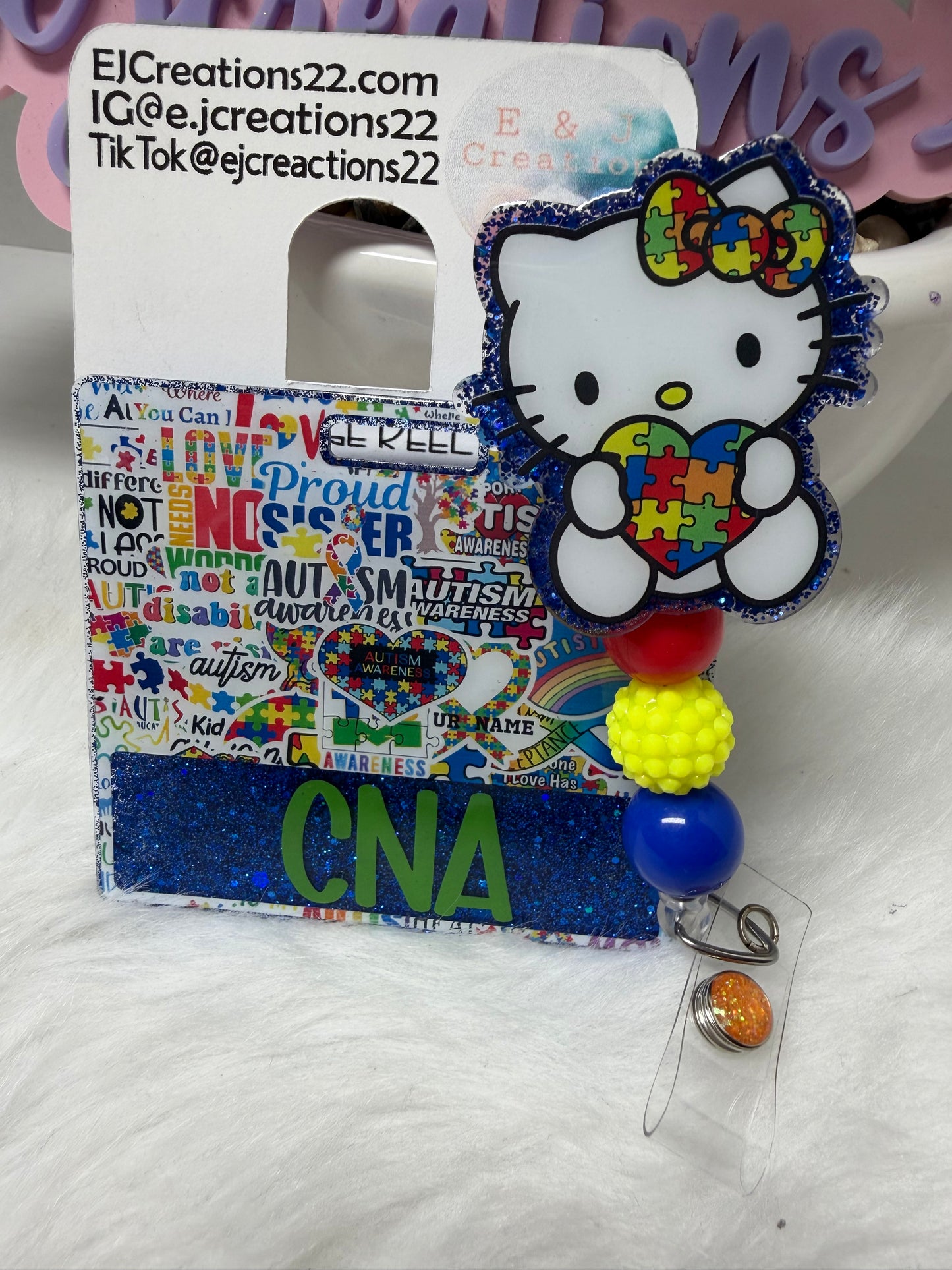 HK Autism Awareness Badge Buddy Set