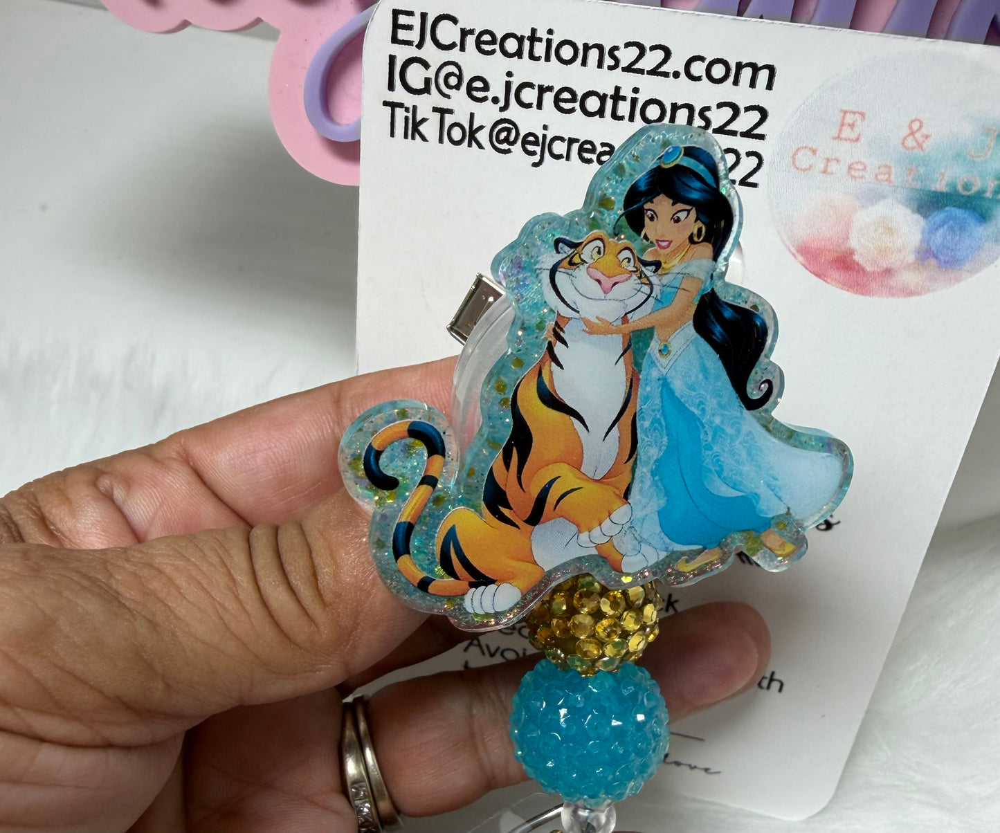 Princess J Badge Reel