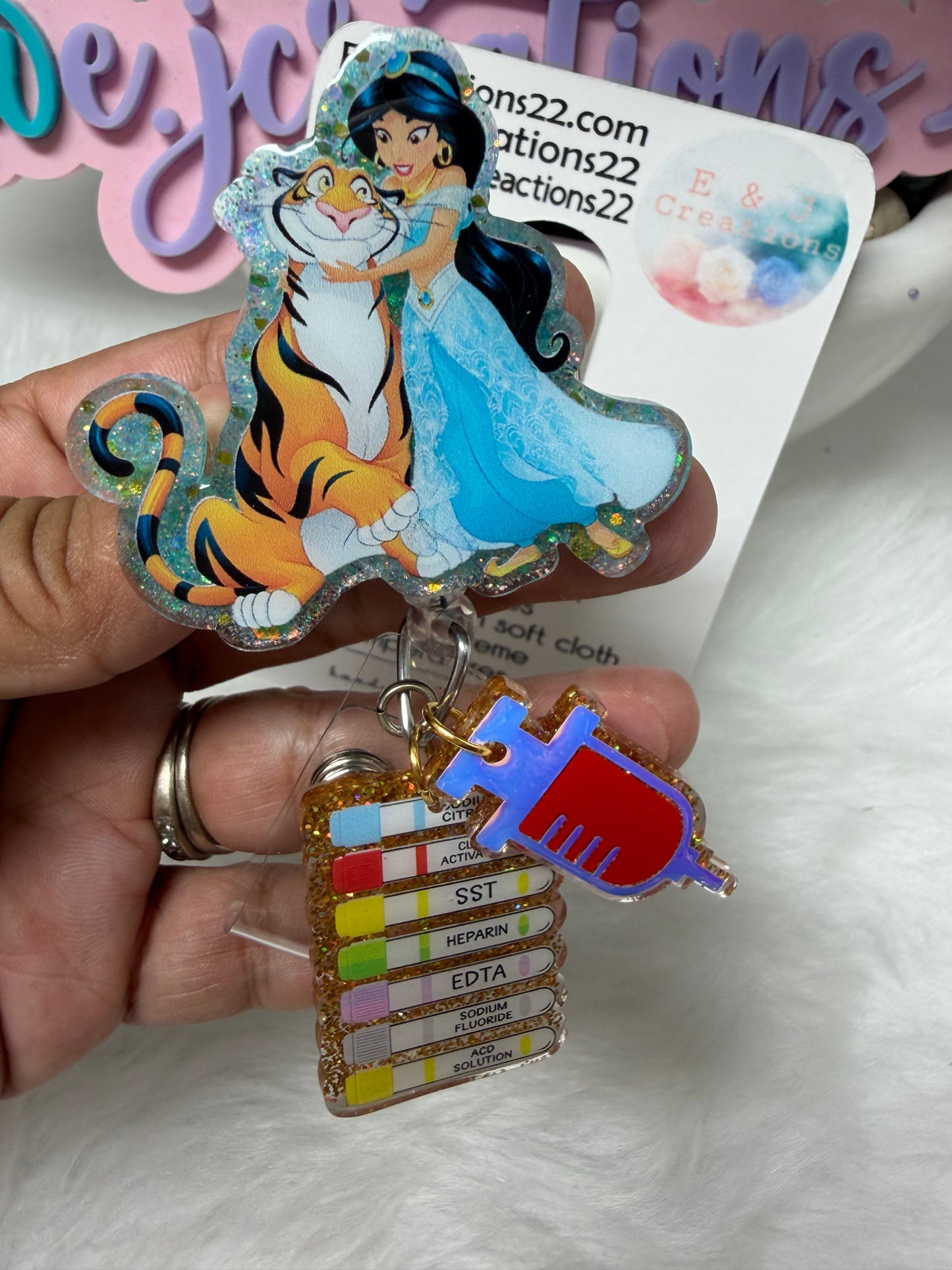 Princess J Badge Reel