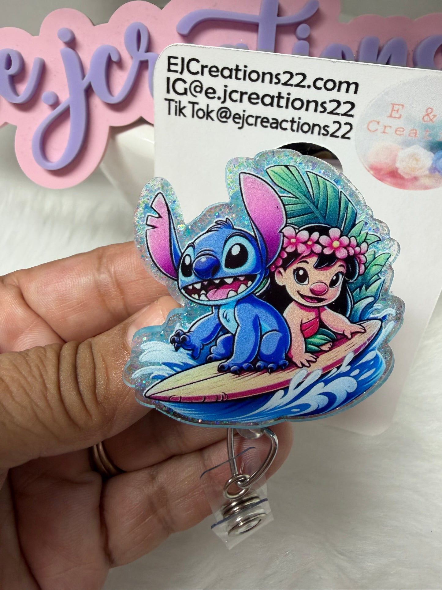 Blue Alien and Friend Badge Reel