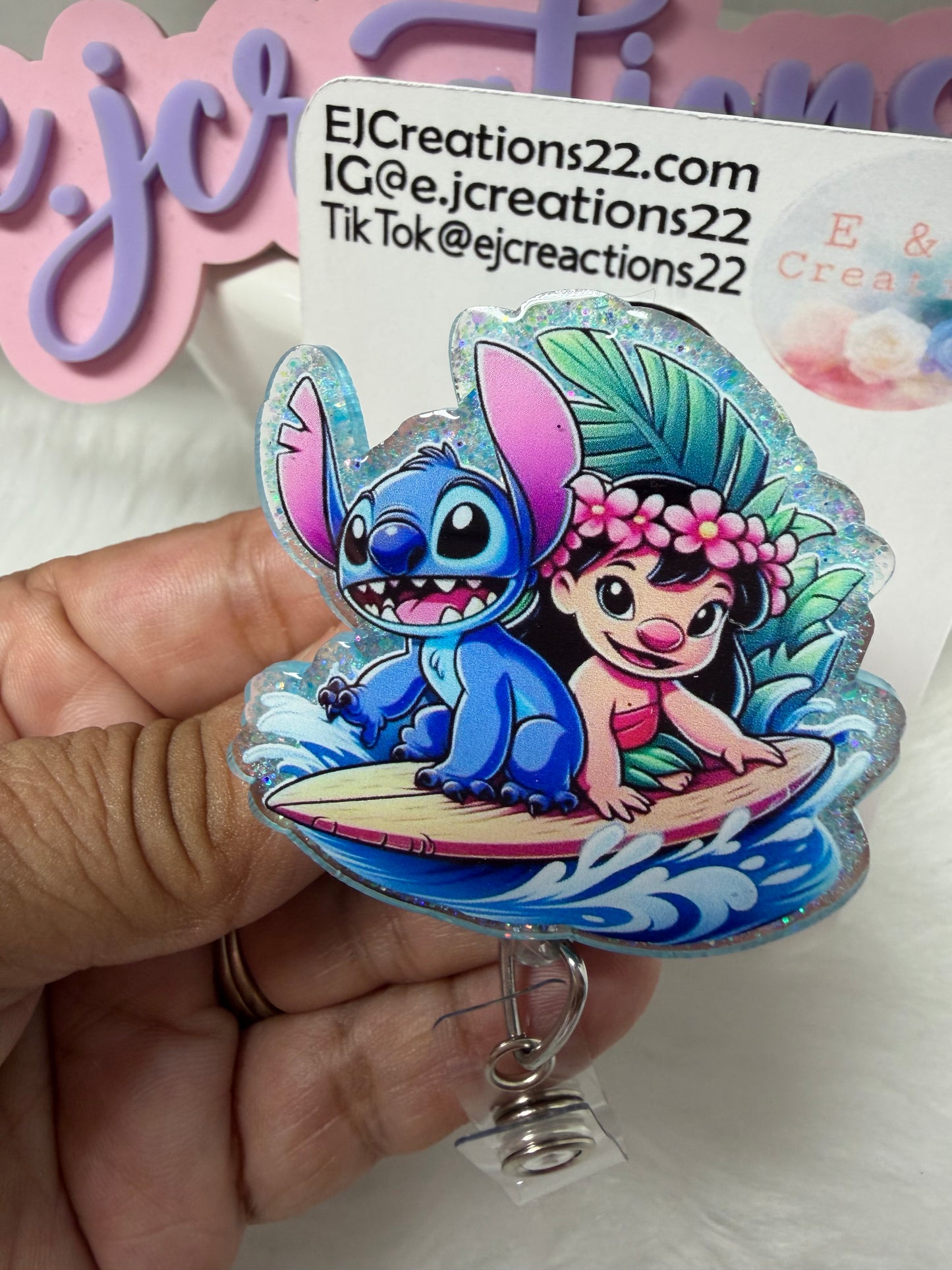Blue Alien and Friend Badge Reel