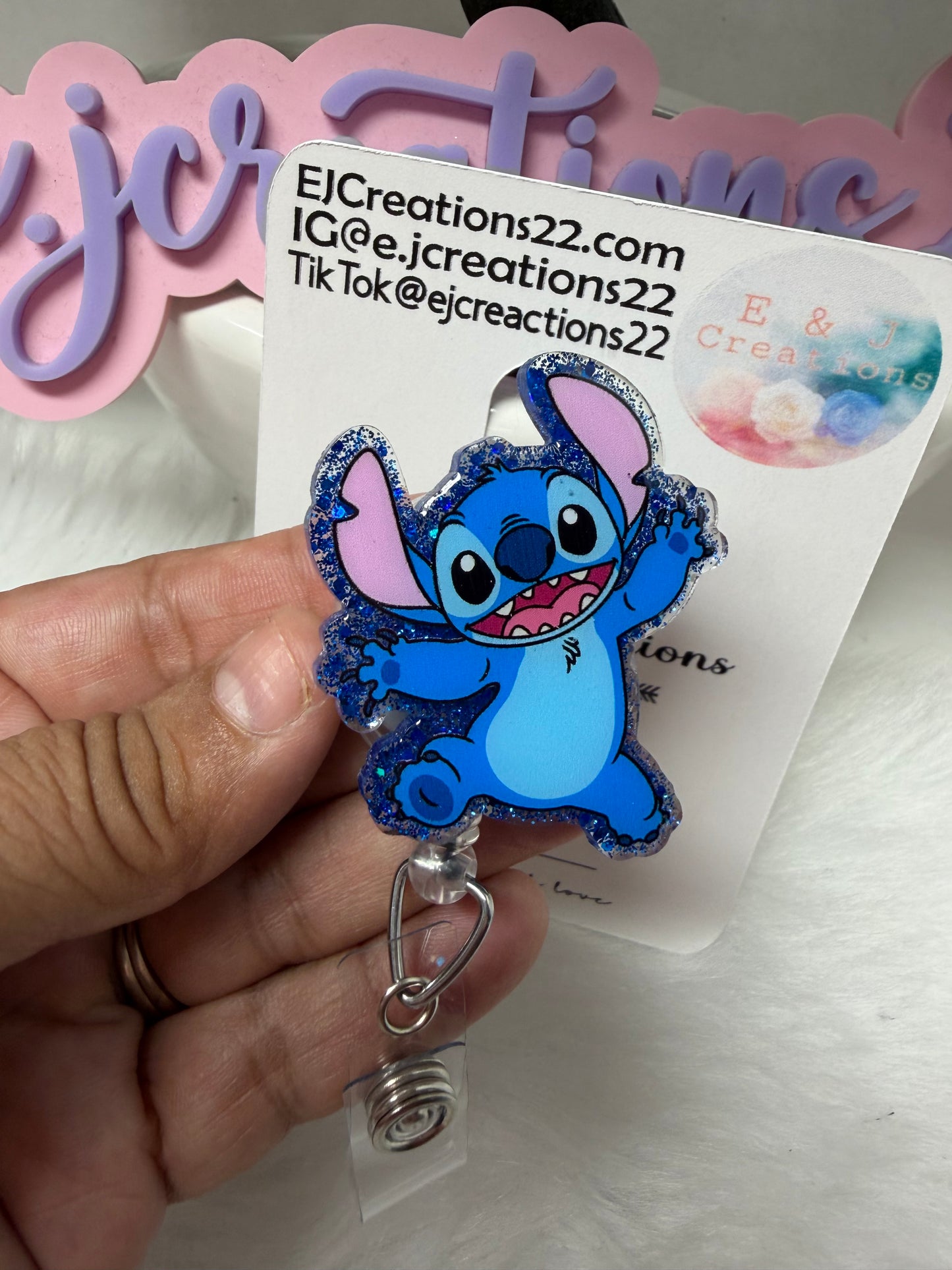 Blue Alien Badge Reel