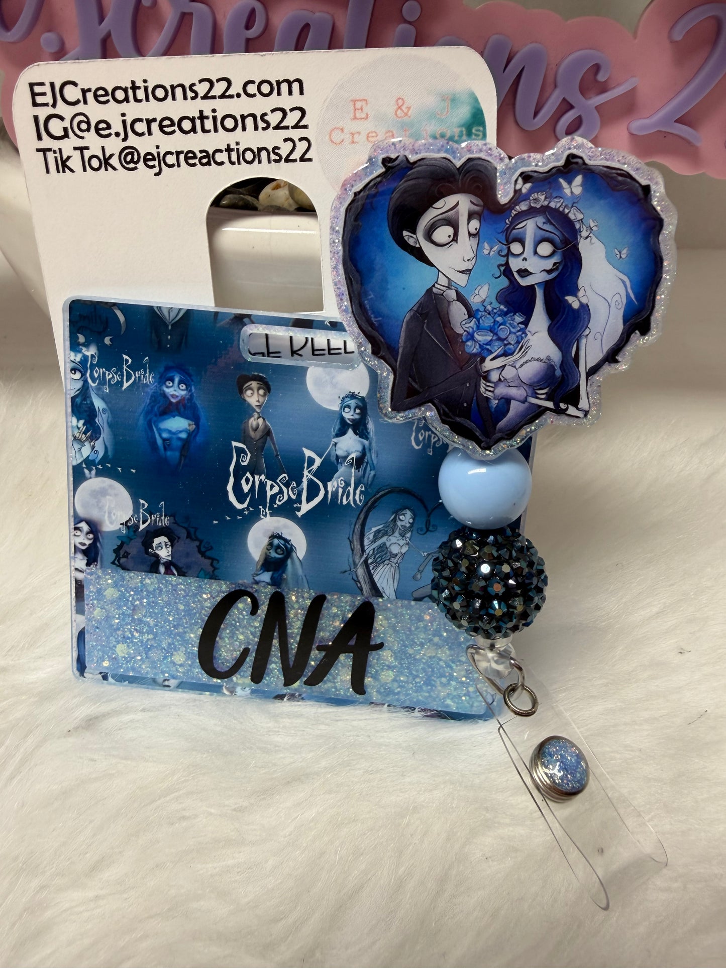 Emily and Victor Badge Buddy Set
