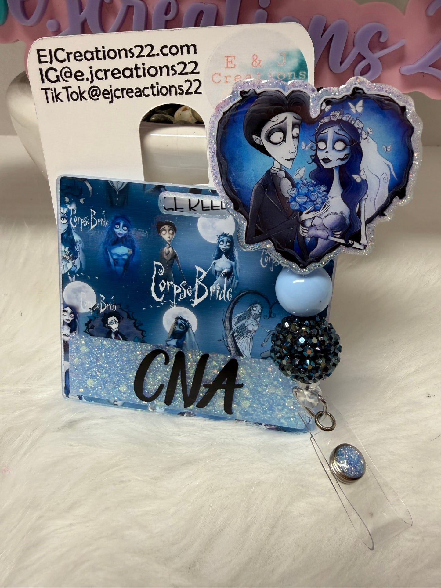 Emily and Victor Badge Buddy Set