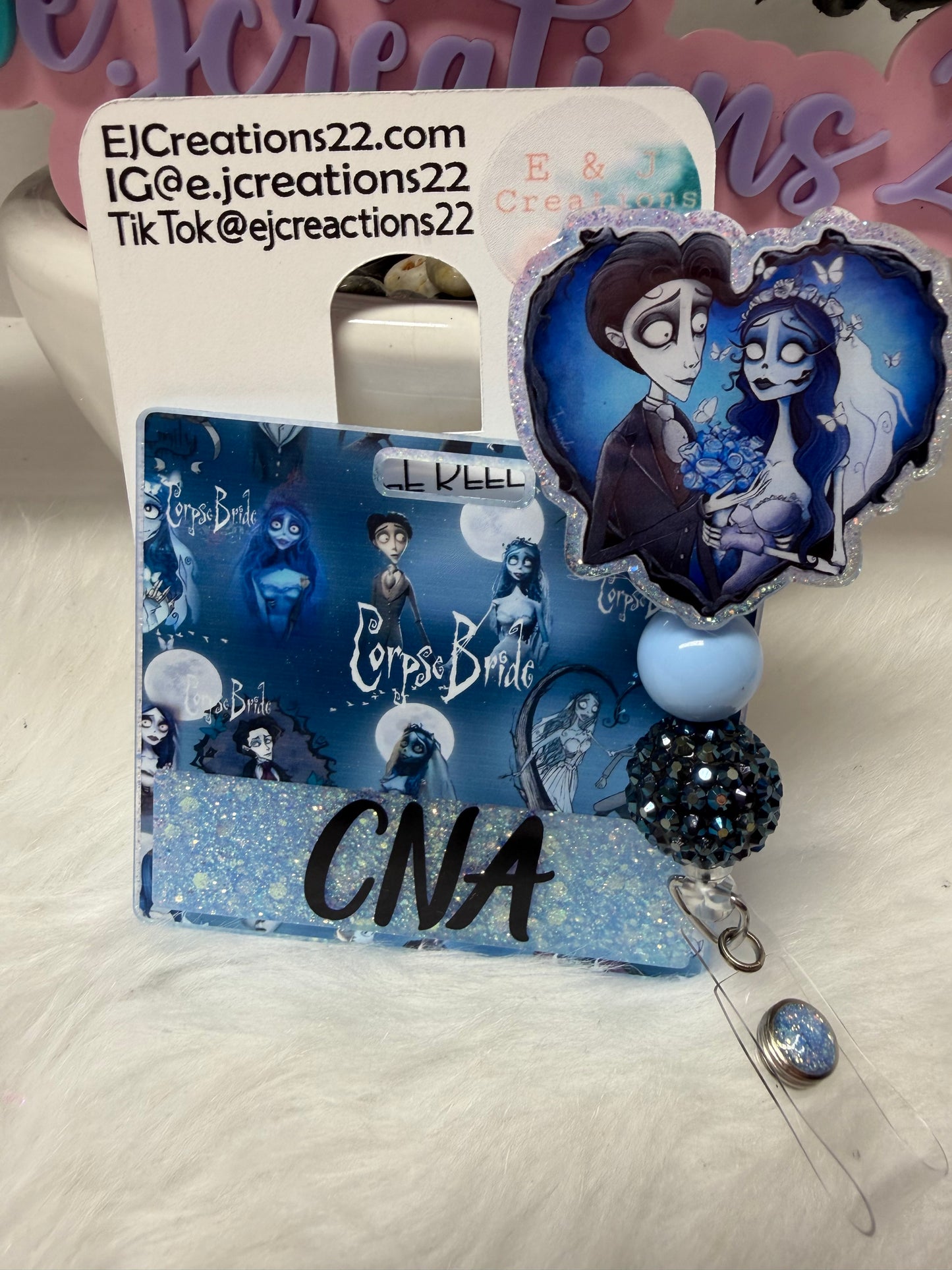 Emily and Victor Badge Buddy Set