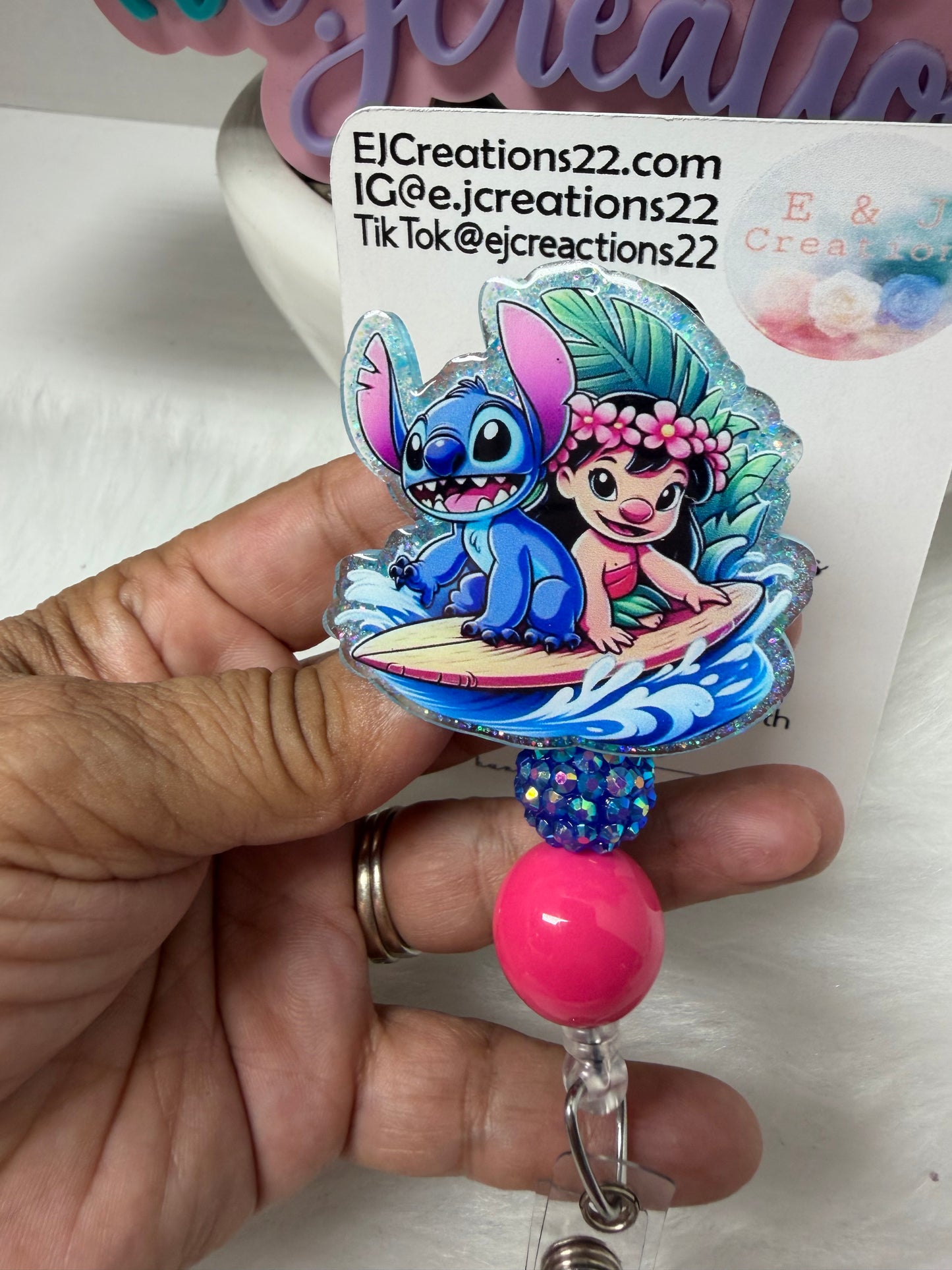 Blue Alien and Friend Badge Reel