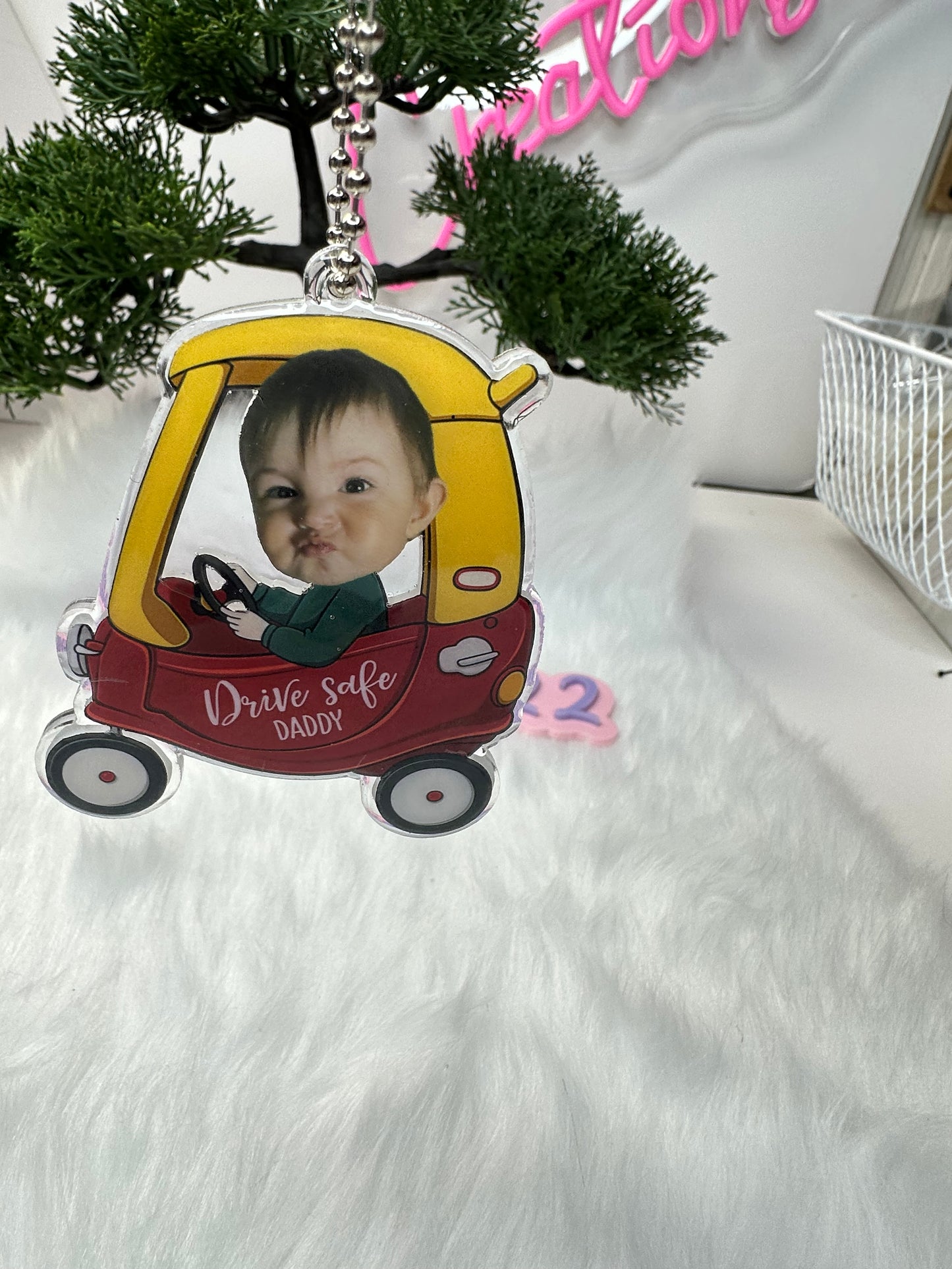 Double Sided Drive Safe Daddy Car Hanger