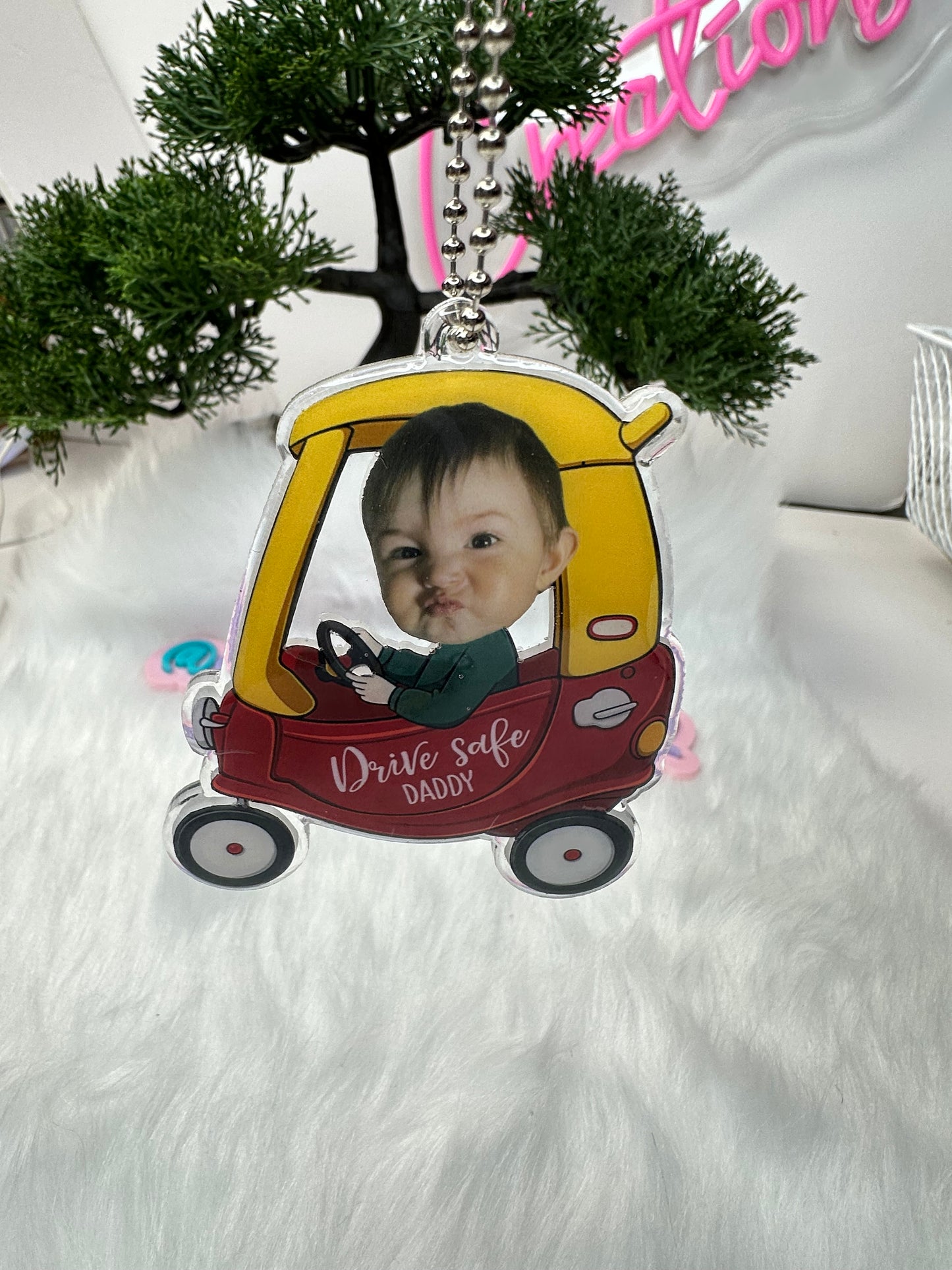 Double Sided Drive Safe Daddy Car Hanger