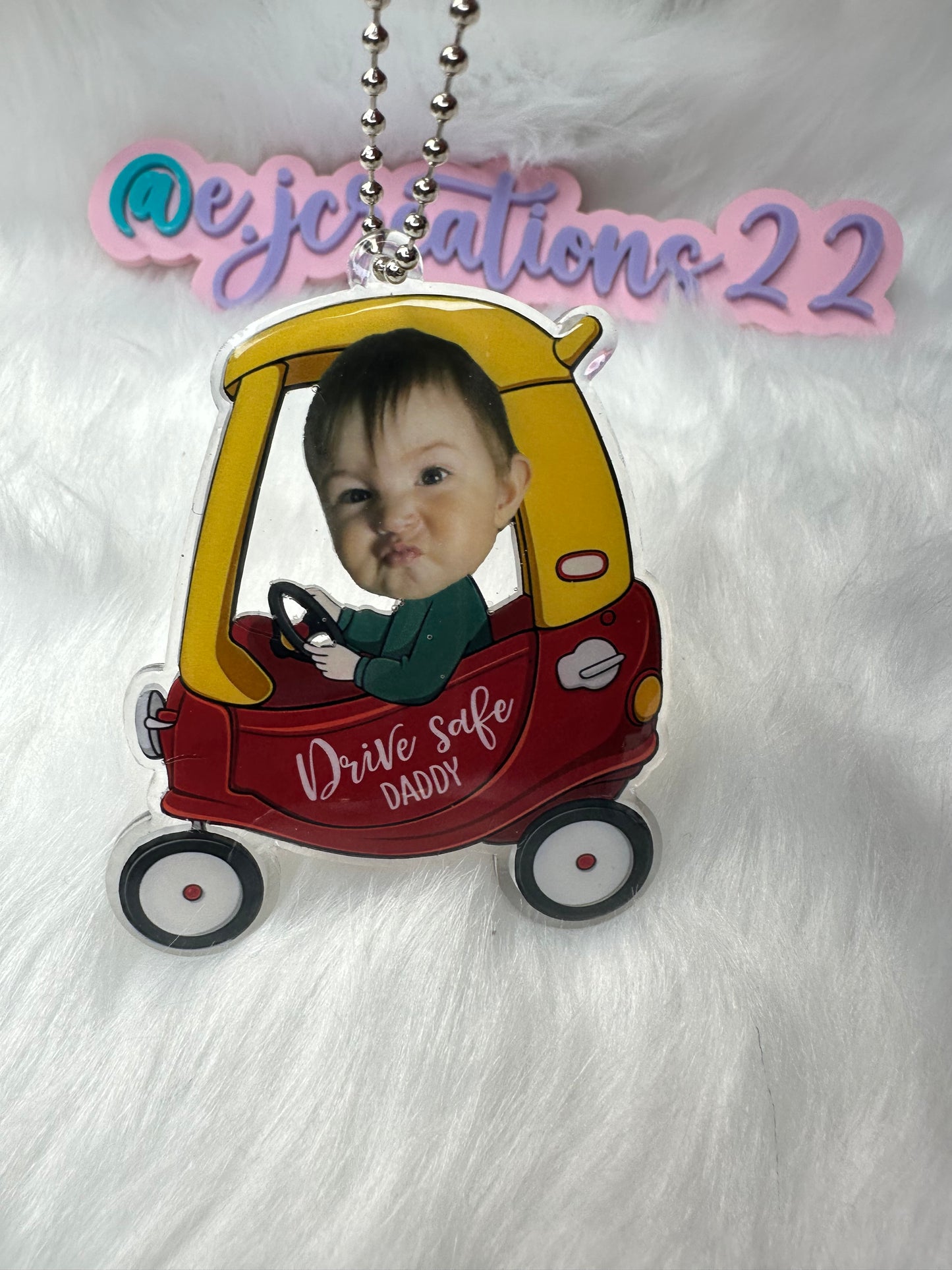 Double Sided Drive Safe Daddy Car Hanger