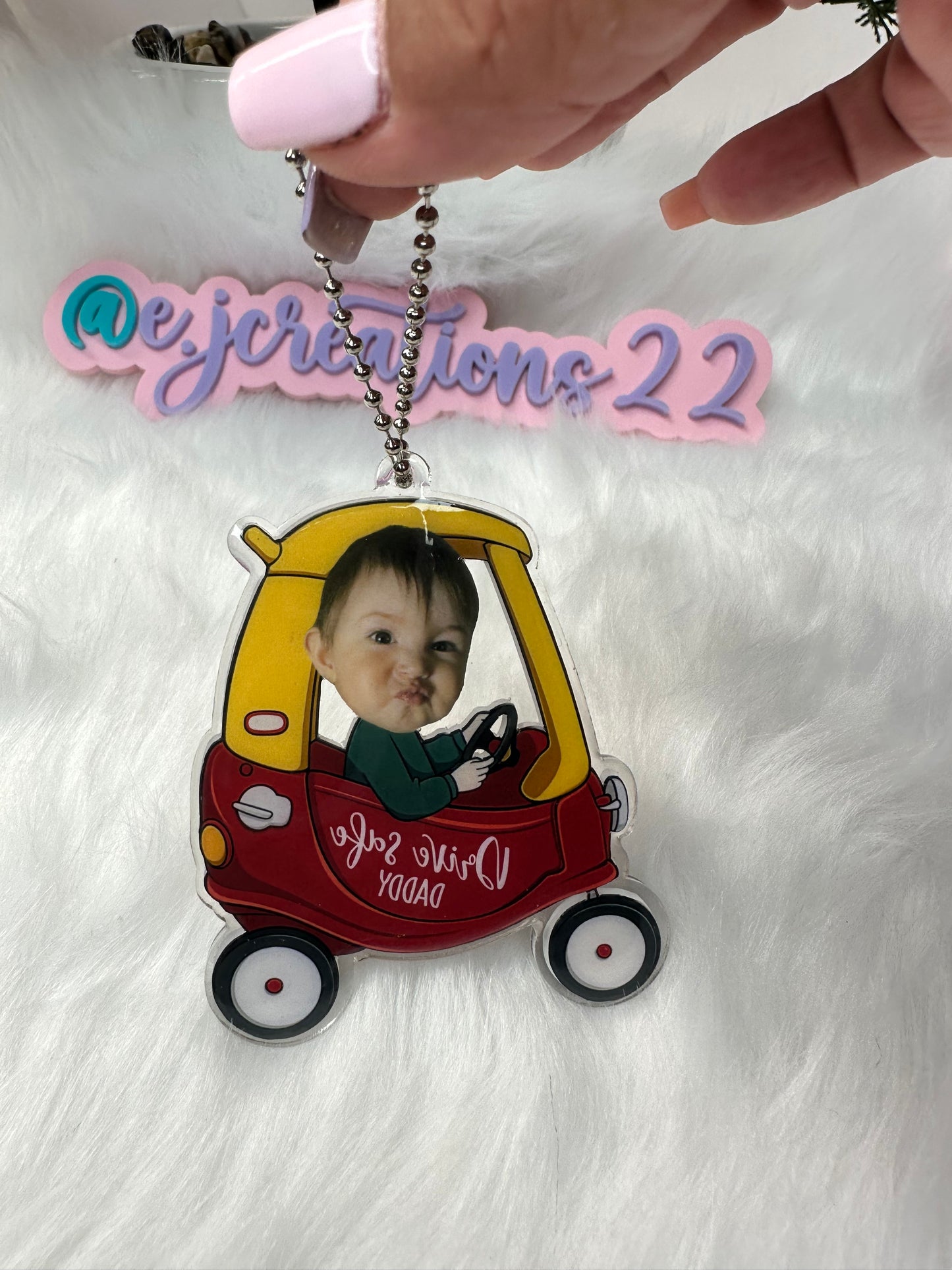 Double Sided Drive Safe Daddy Car Hanger