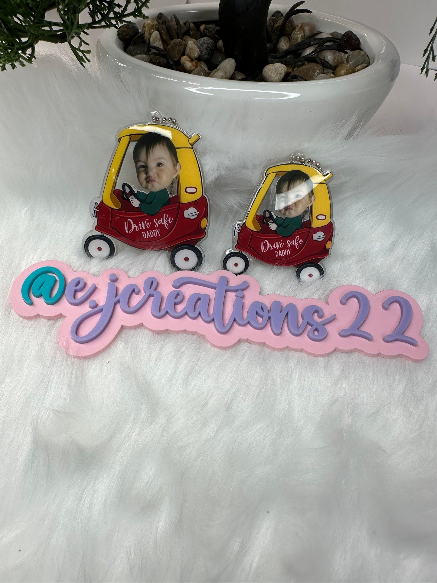 Double Sided Drive Safe Daddy Car Hanger