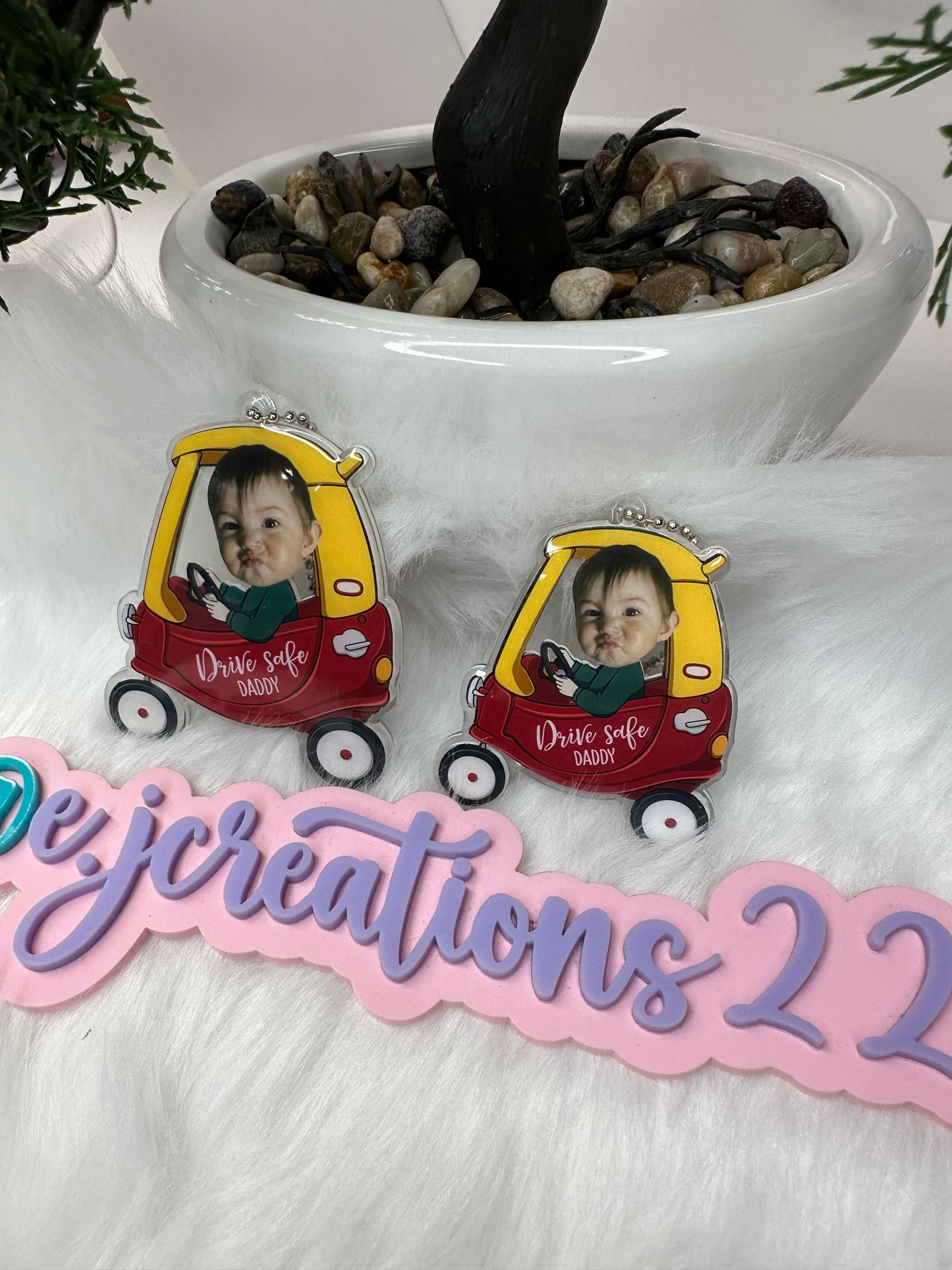 Double Sided Drive Safe Daddy Car Hanger