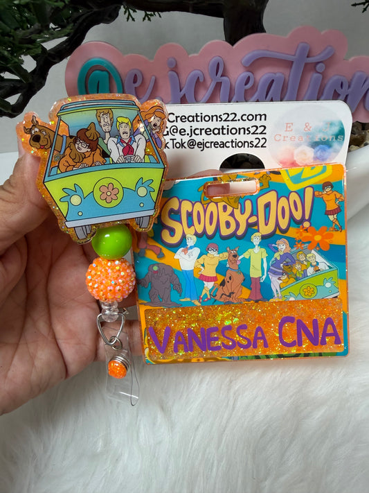 Mystery Van Badge Buddy set