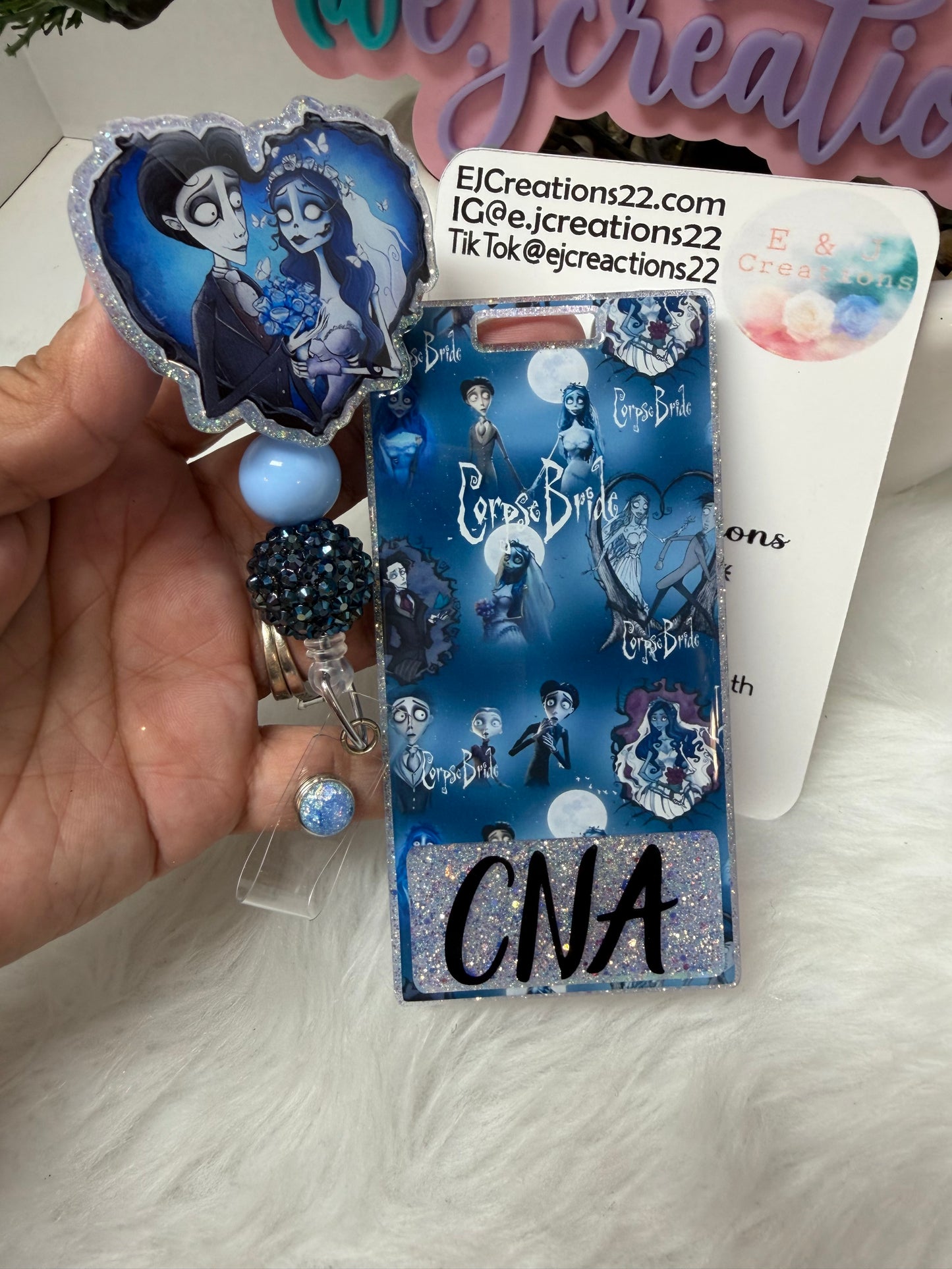 Emily and Victor Badge Buddy Set