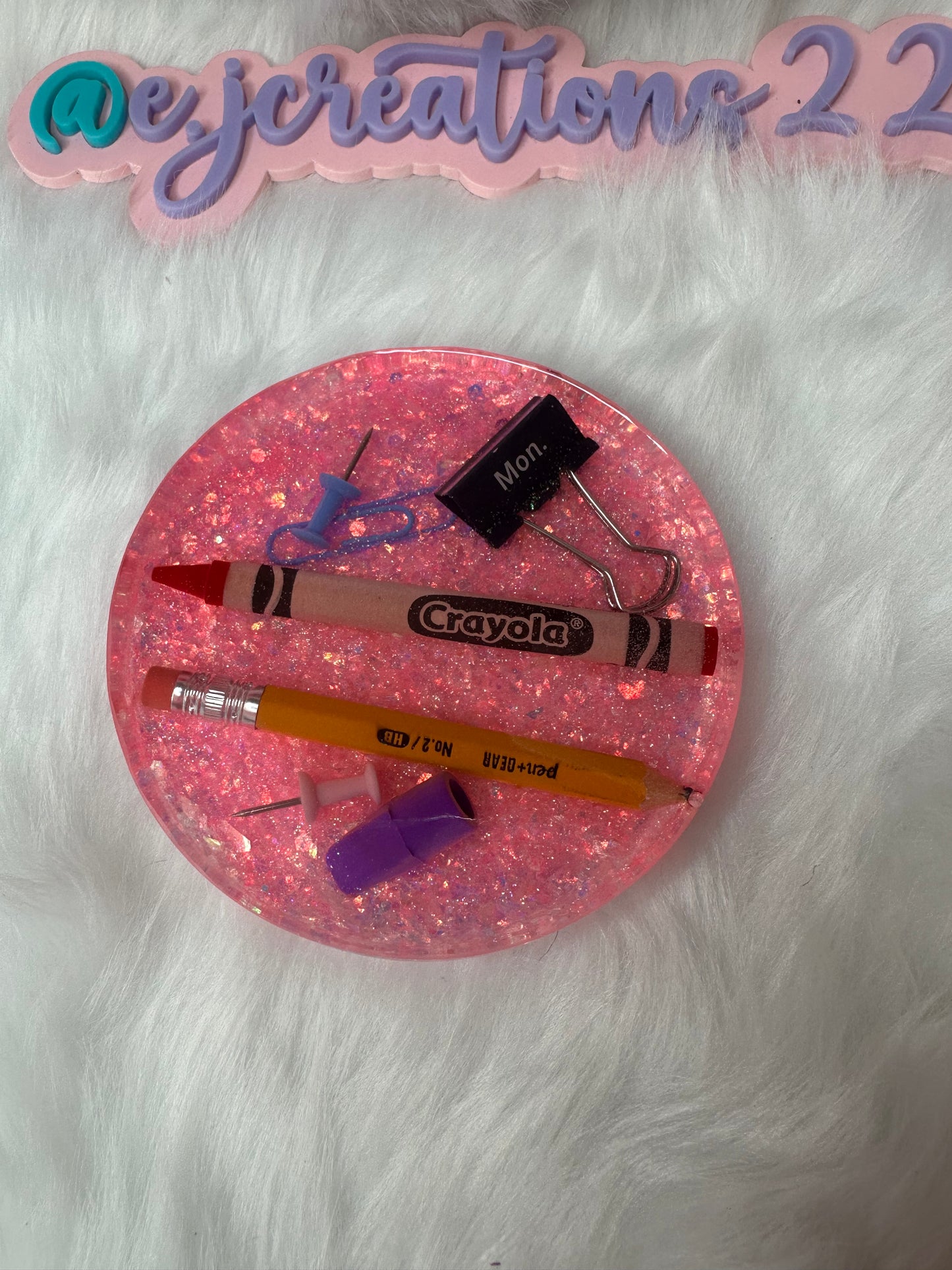 Personalized Teacher Resin Coasters