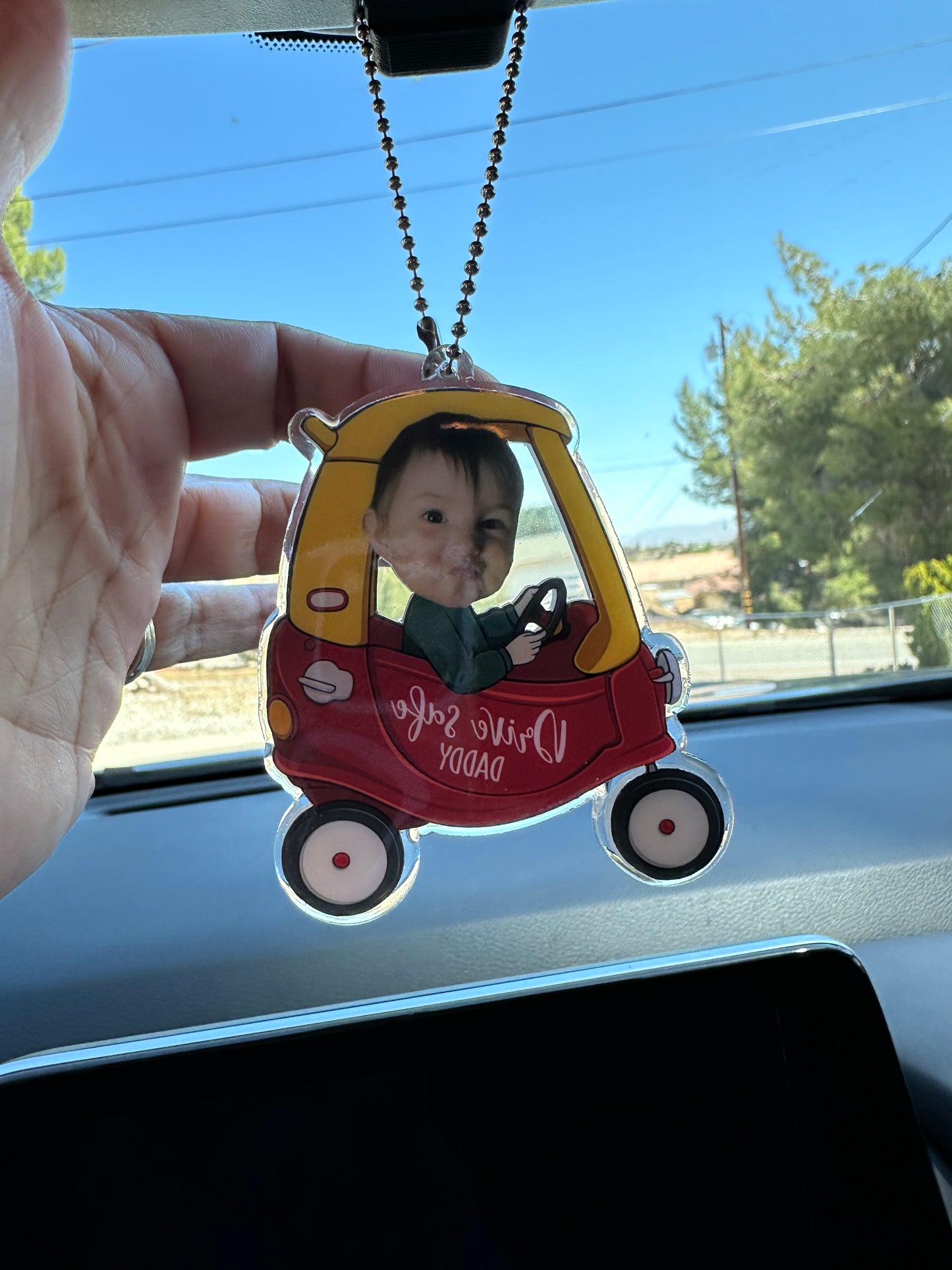 Double Sided Drive Safe Daddy Car Hanger