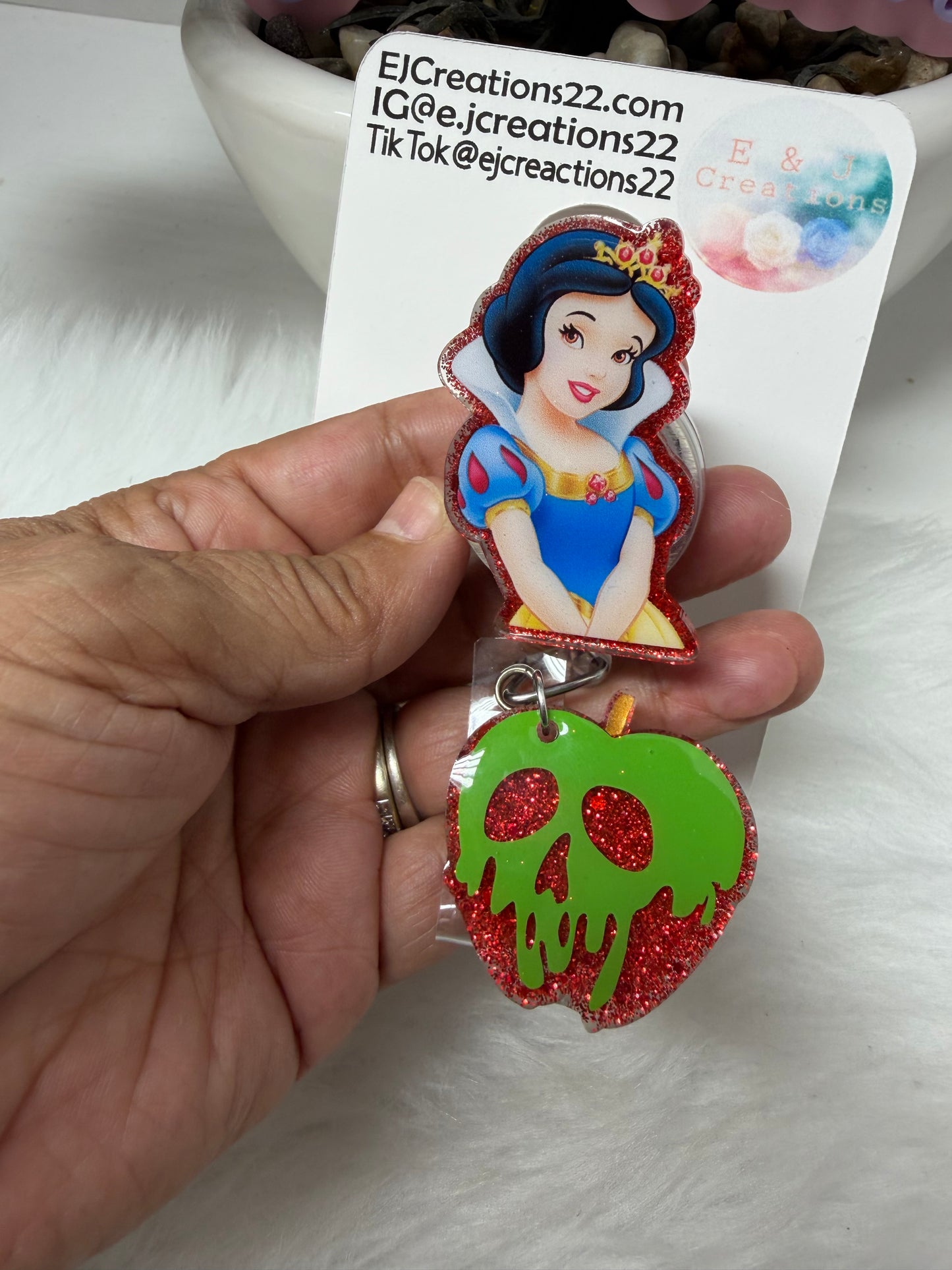 Snow Princess Badge Reel