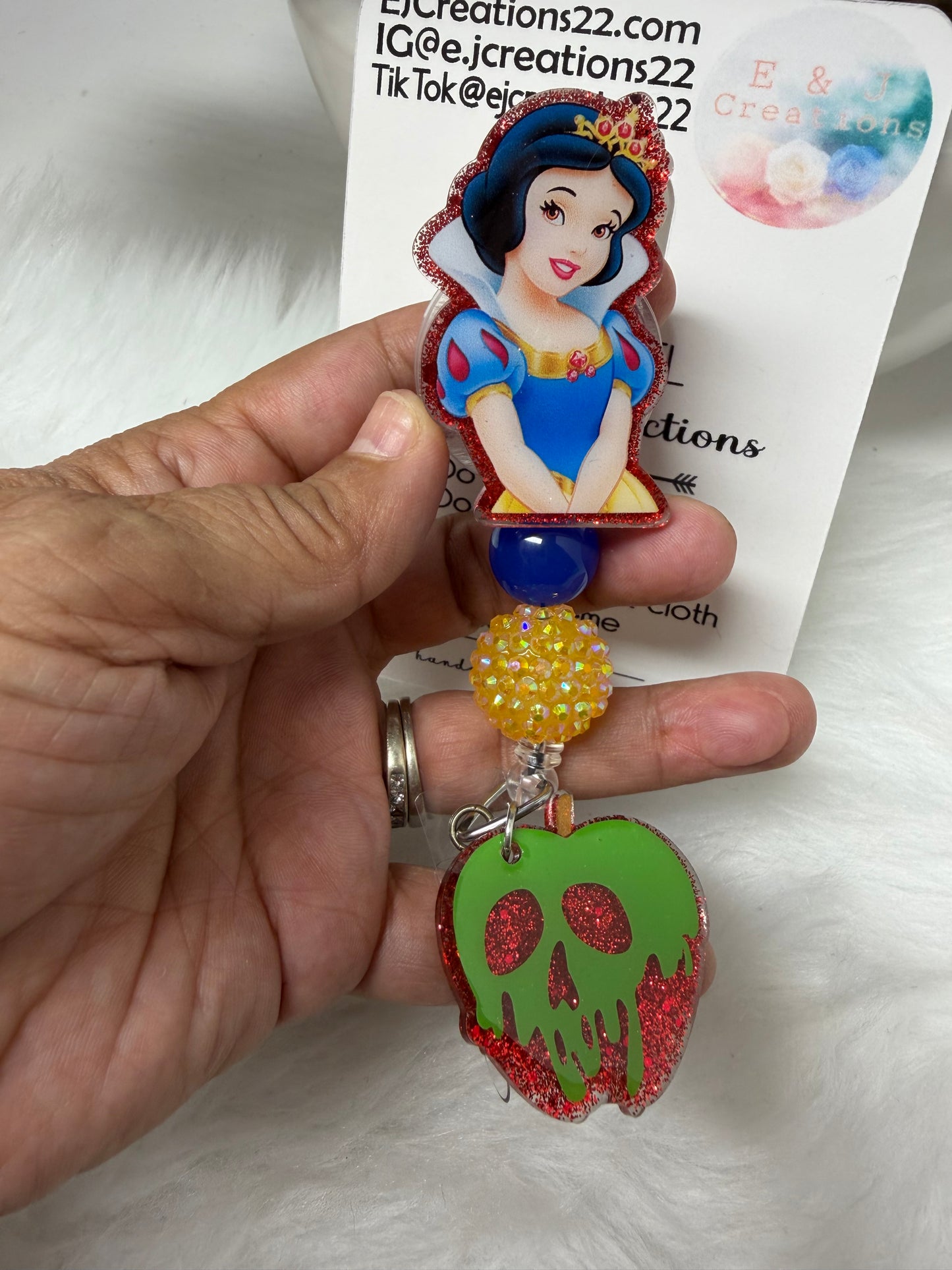 Snow Princess Badge Reel