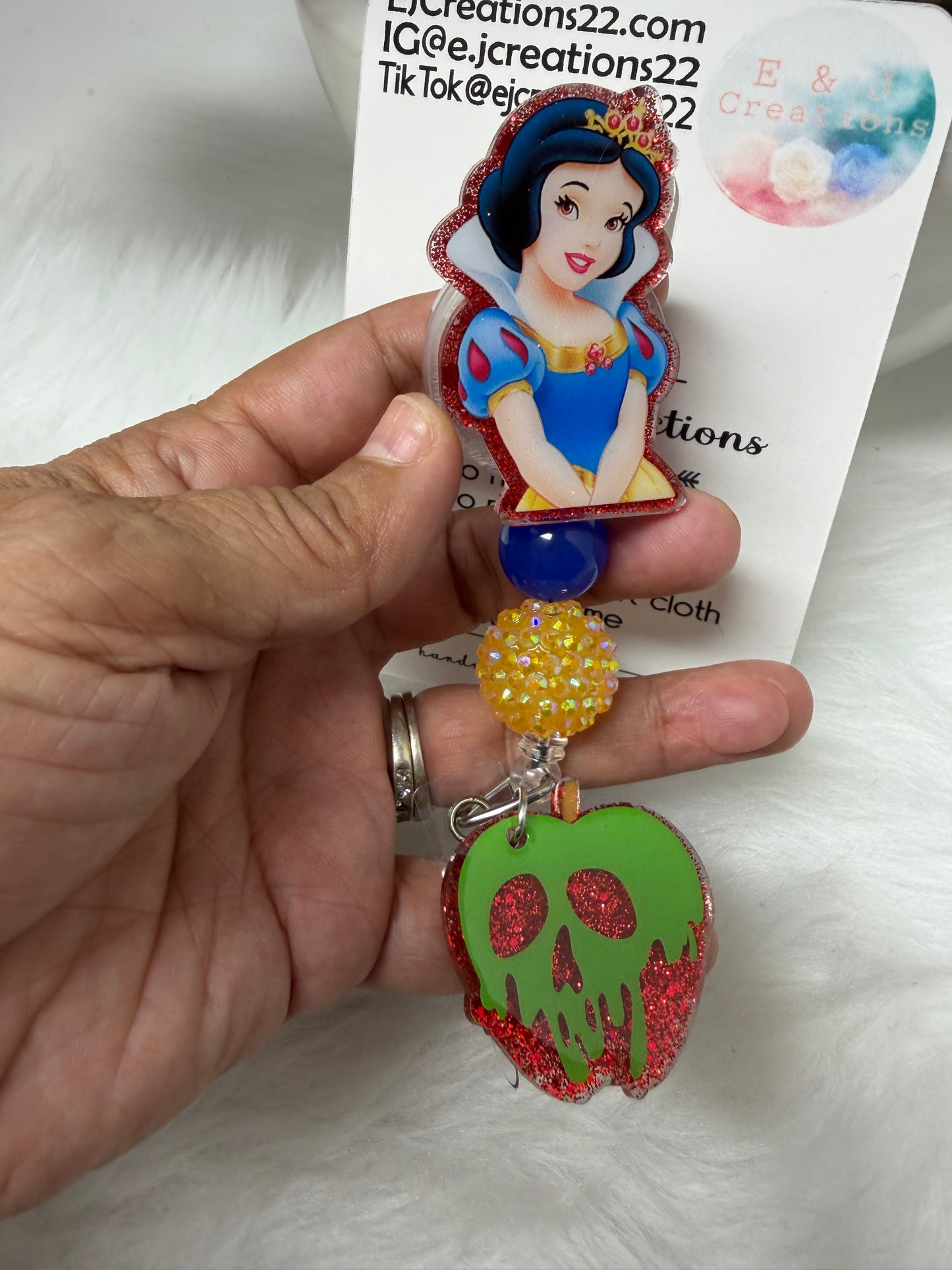 Snow Princess Badge Reel