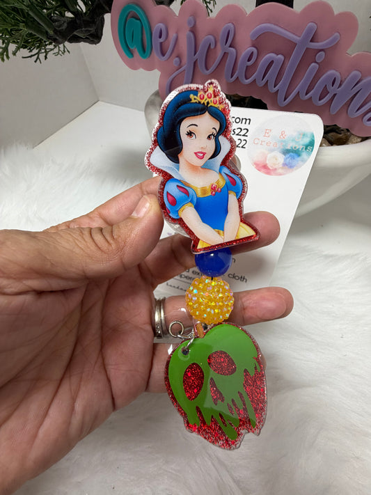 Snow Princess Badge Reel