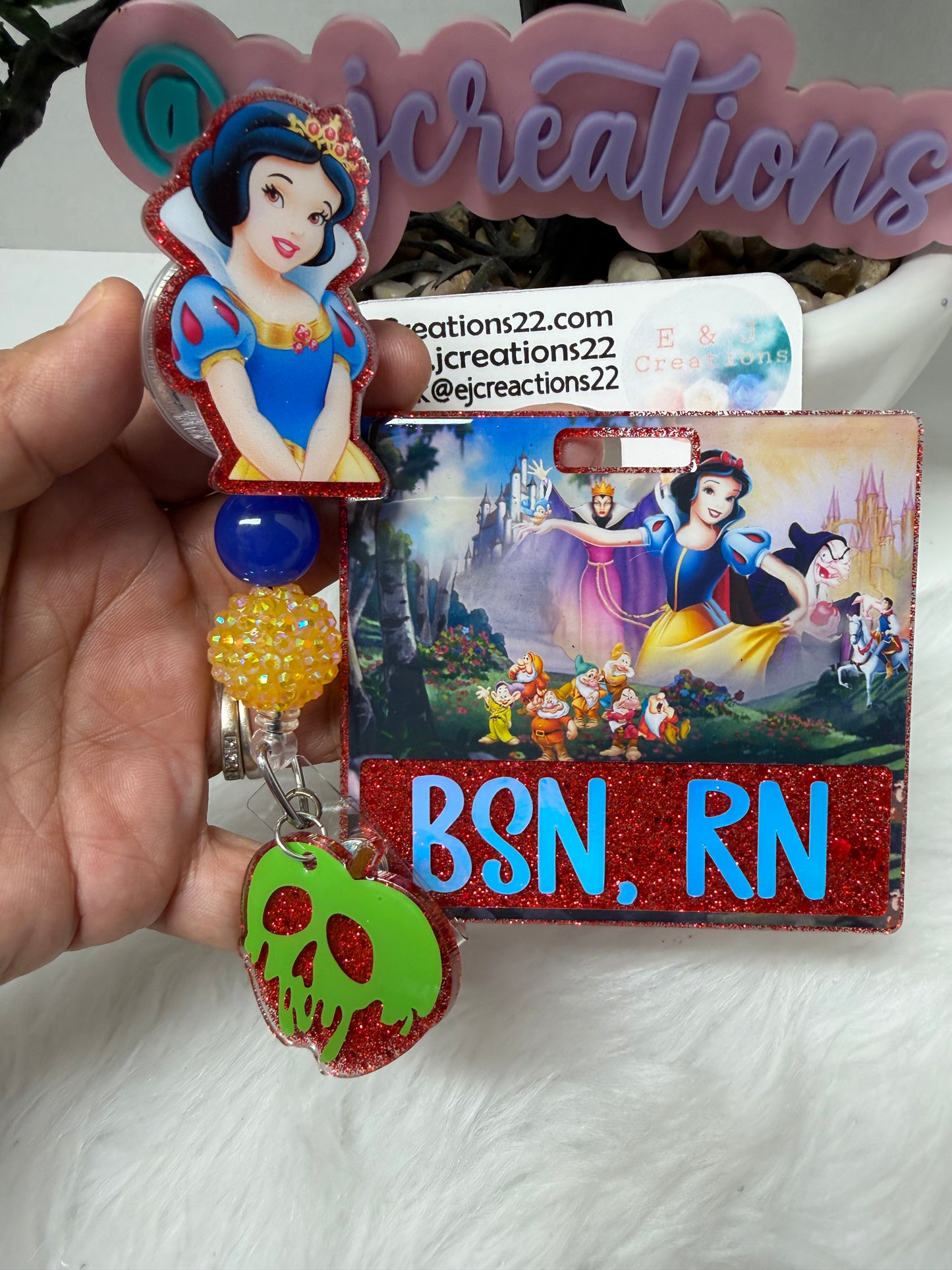 Snow Princess Badge Buddy Set