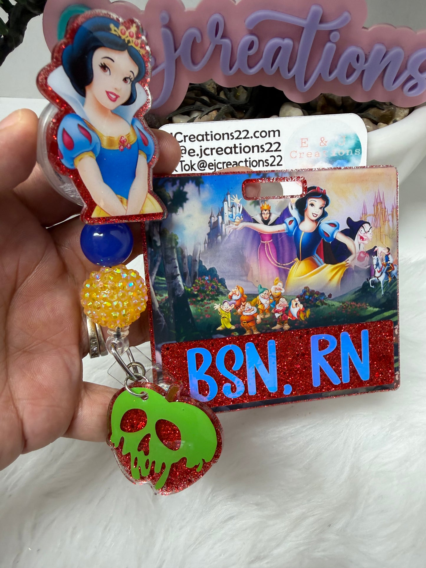 Snow Princess Badge Buddy Set