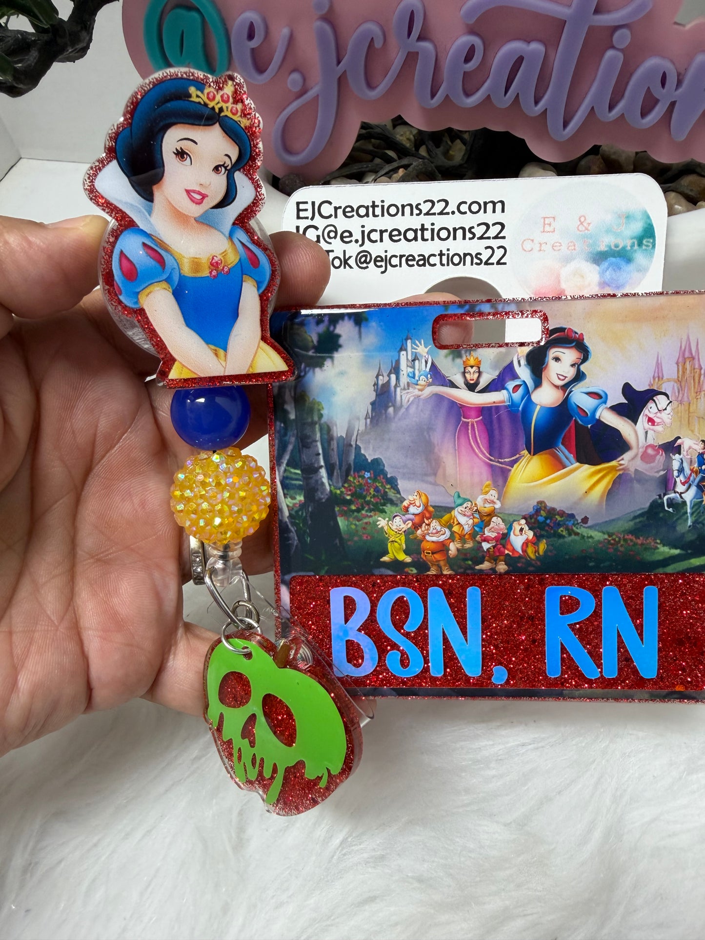 Snow Princess Badge Buddy Set