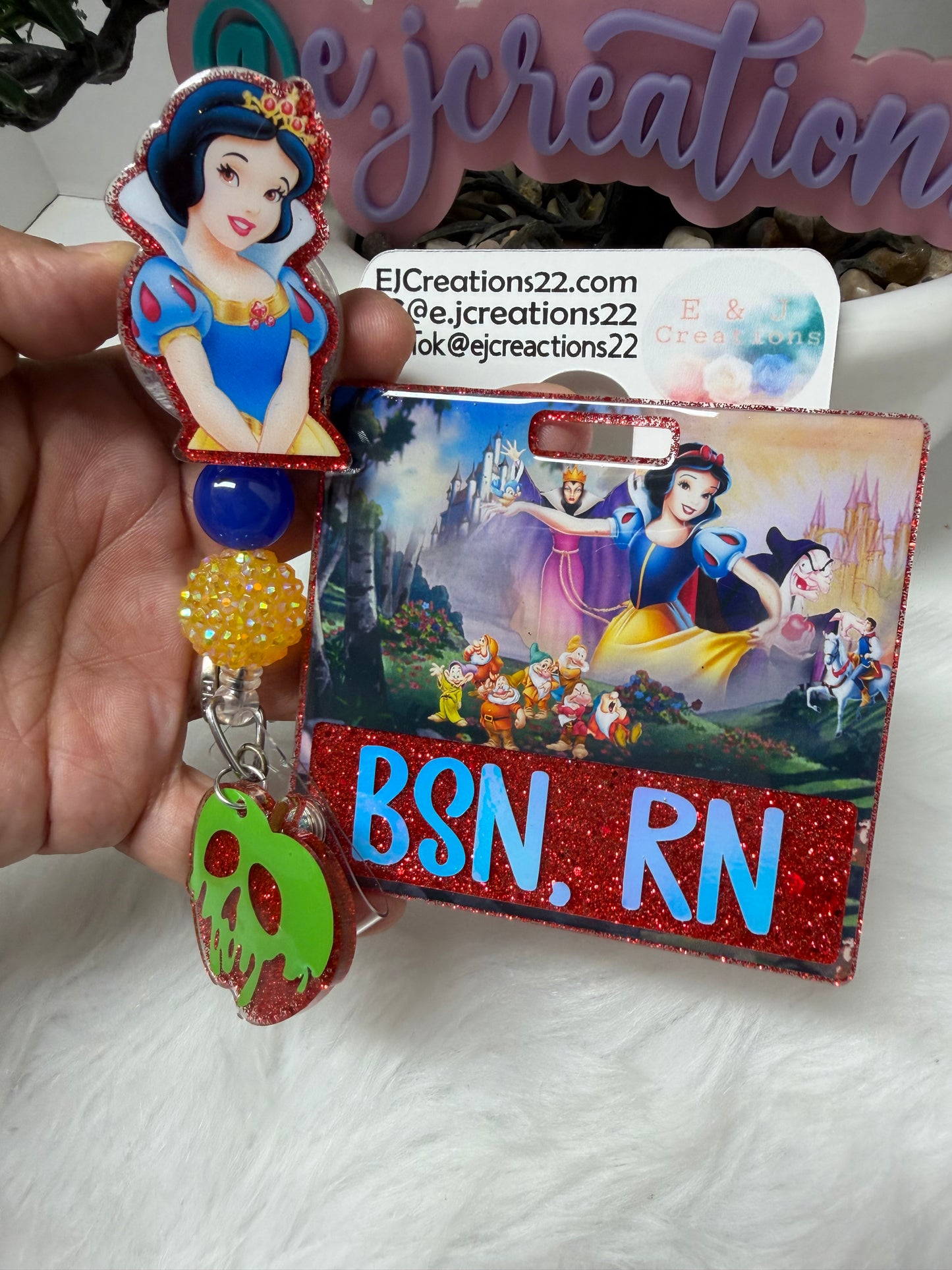 Snow Princess Badge Buddy Set