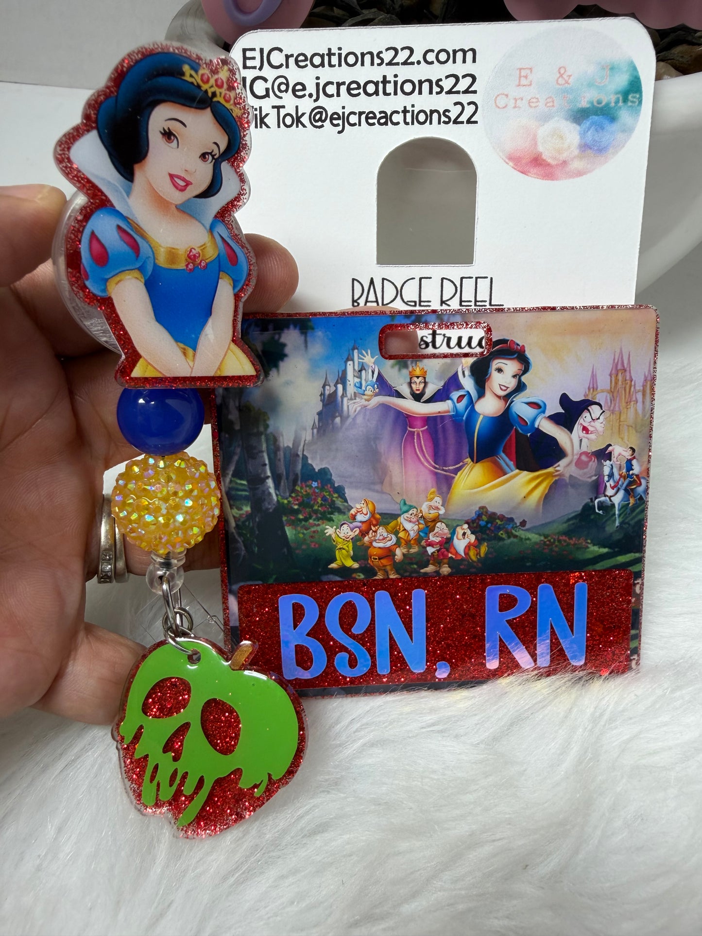 Snow Princess Badge Buddy Set